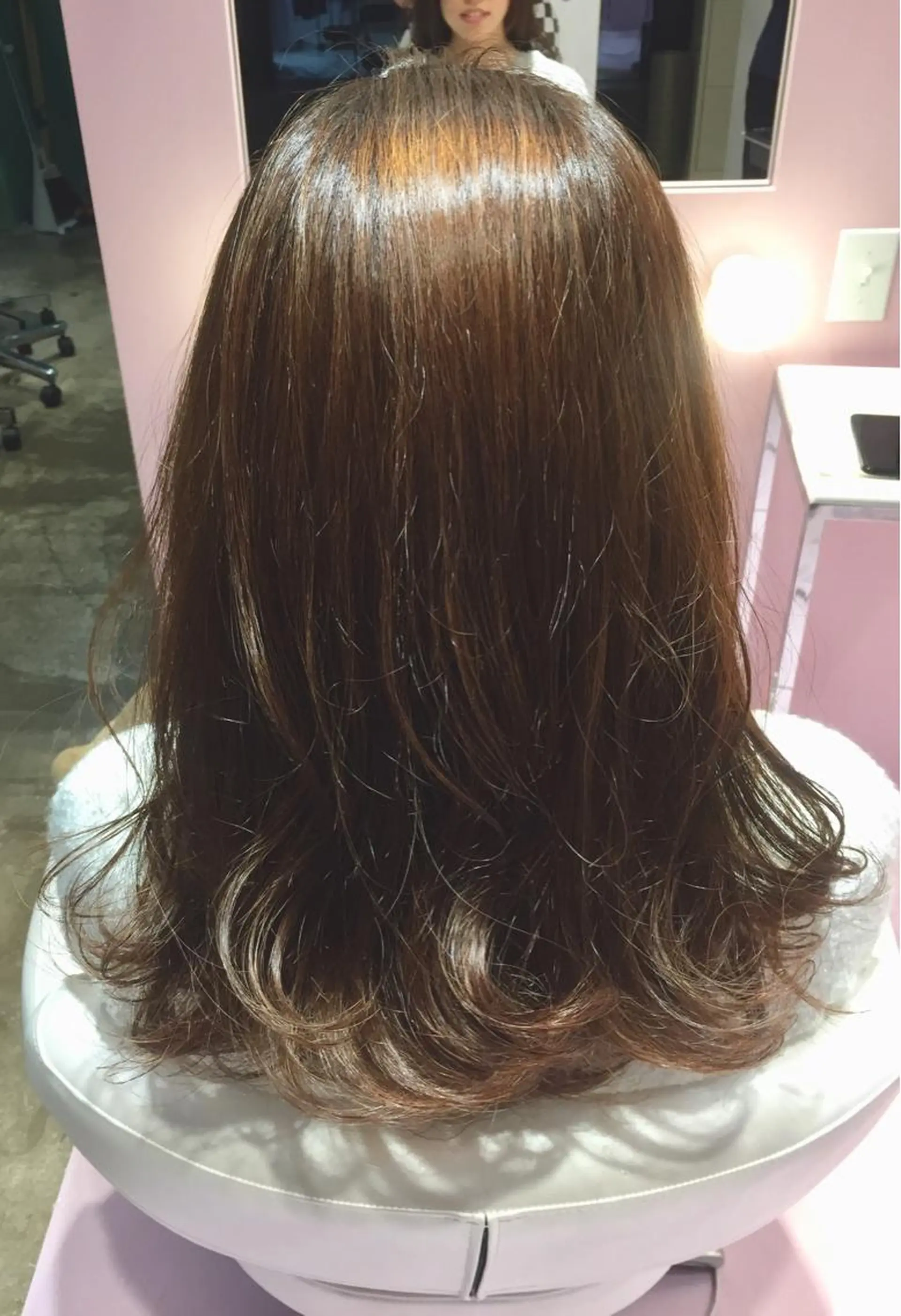 セミロング トリートメント 所渉/韓国レイヤー /ウルフカットのヘアスタイル