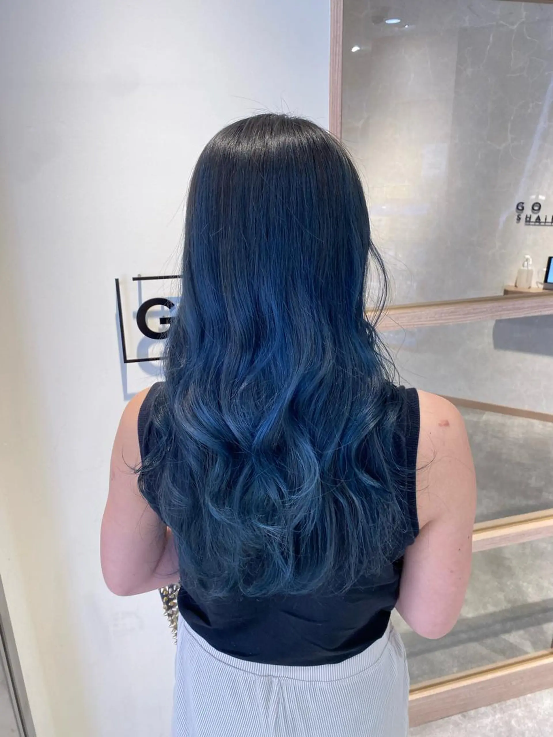 ロング ハイライト GO TODAY  SHAiRE SALON 名古屋店所属・艶カラー/髪質改善/ 西　大喜(ひろき)のヘアスタイル