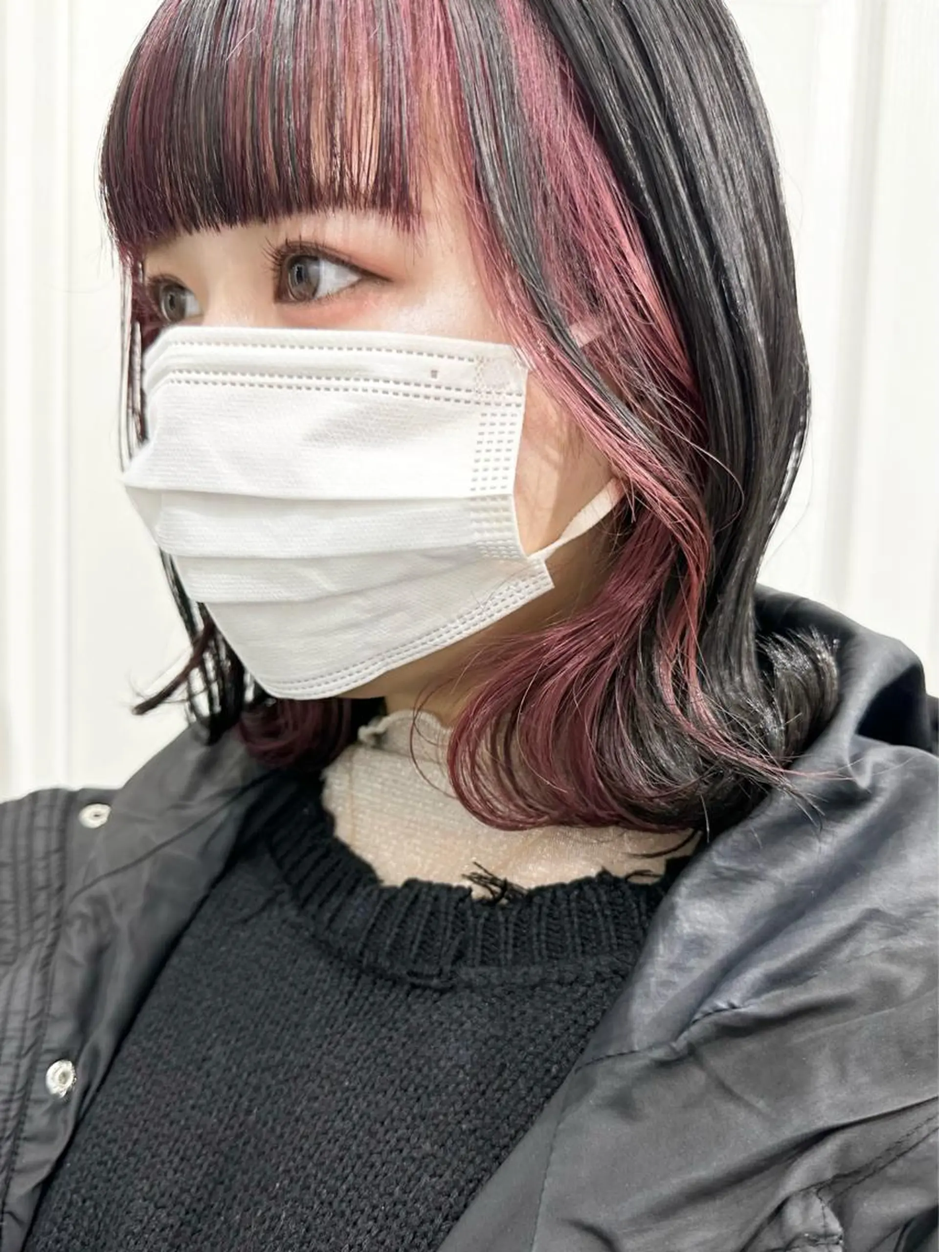 ミディアム カラー ヘアカラー トリートメント kai .のヘアスタイル
