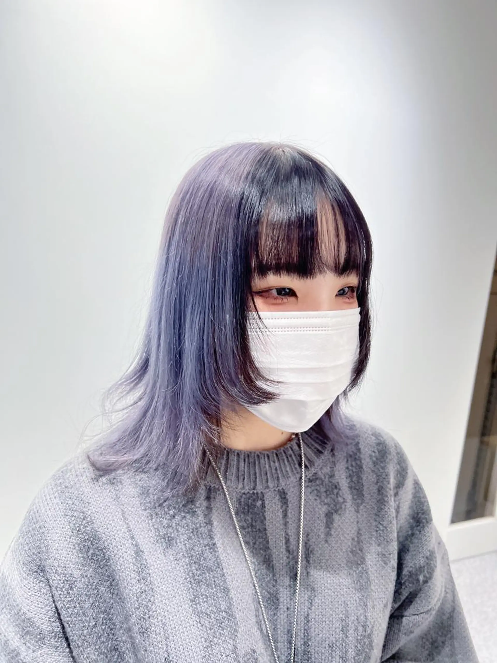 ミディアム カット ヘアカラー 🐺立川のウルフ屋 さん🐺おかみ🐺のヘアスタイル