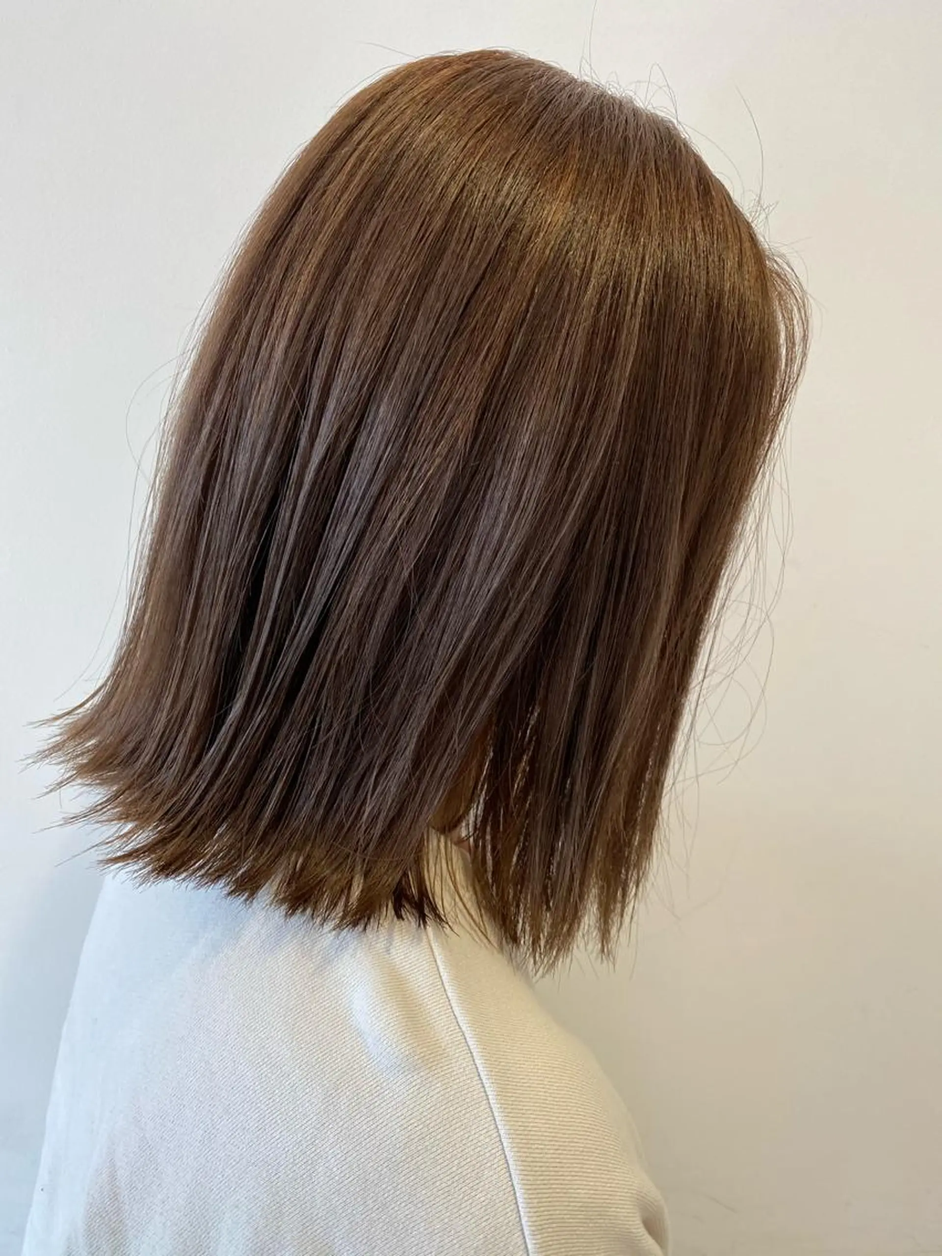 ミディアム わかばやし ゆうこのヘアスタイル