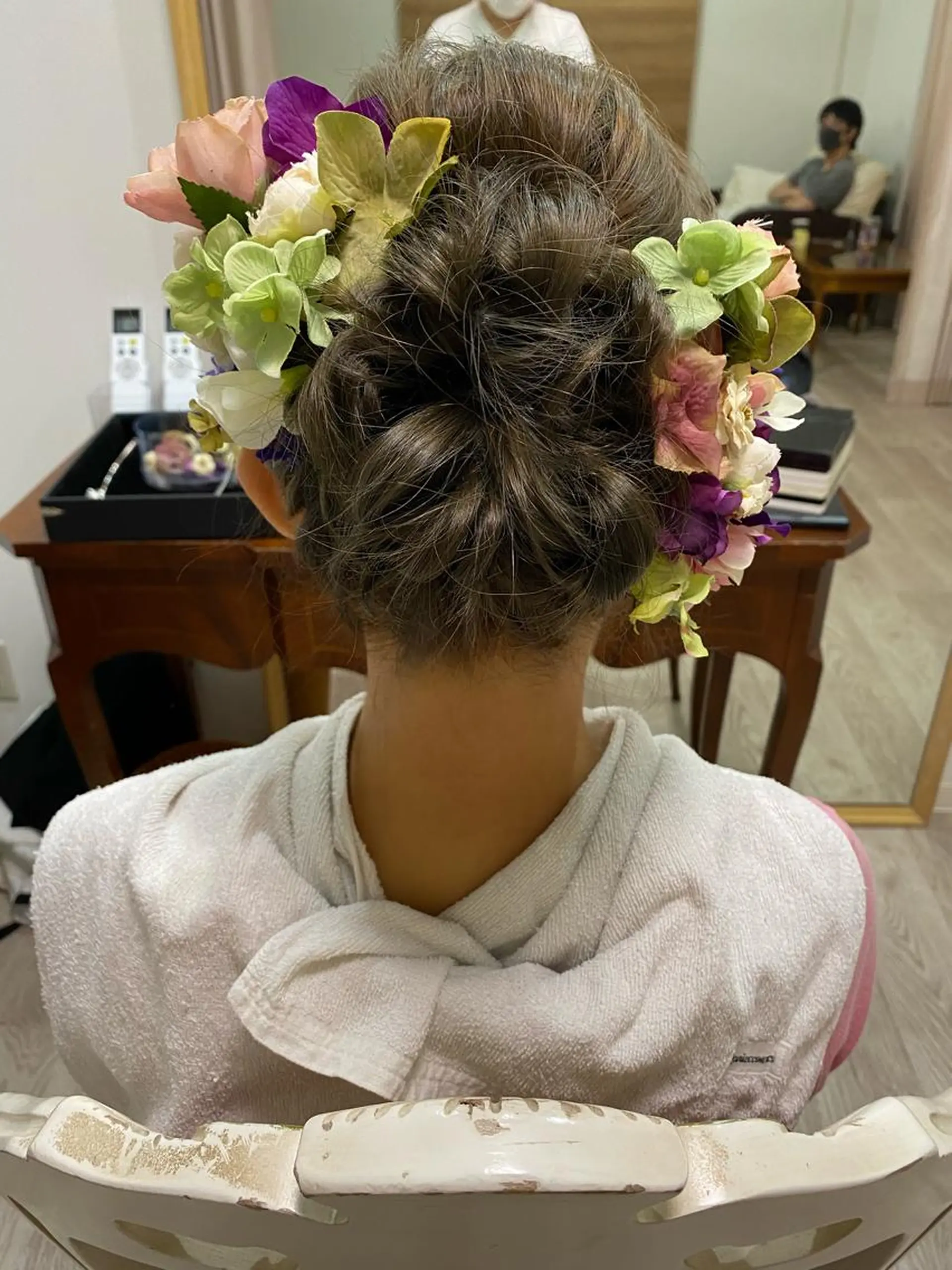 ミディアム ヘアセット The Best Beauty受付担当のヘアスタイル