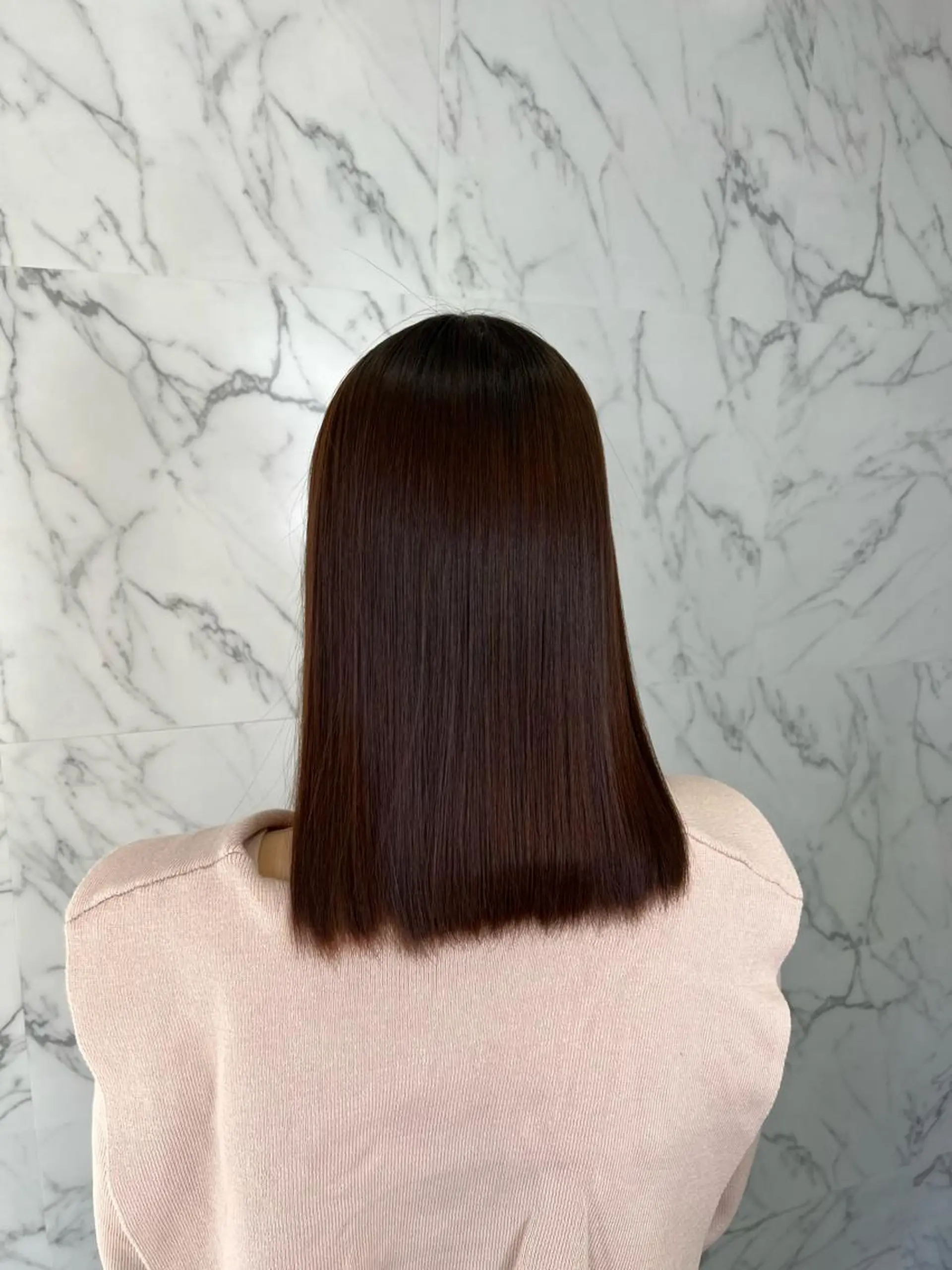 ミディアム 縮毛矯正 PARIS hair salon所属・秋葉原　柏木絢汰 ✨当日予約okのヘアスタイル