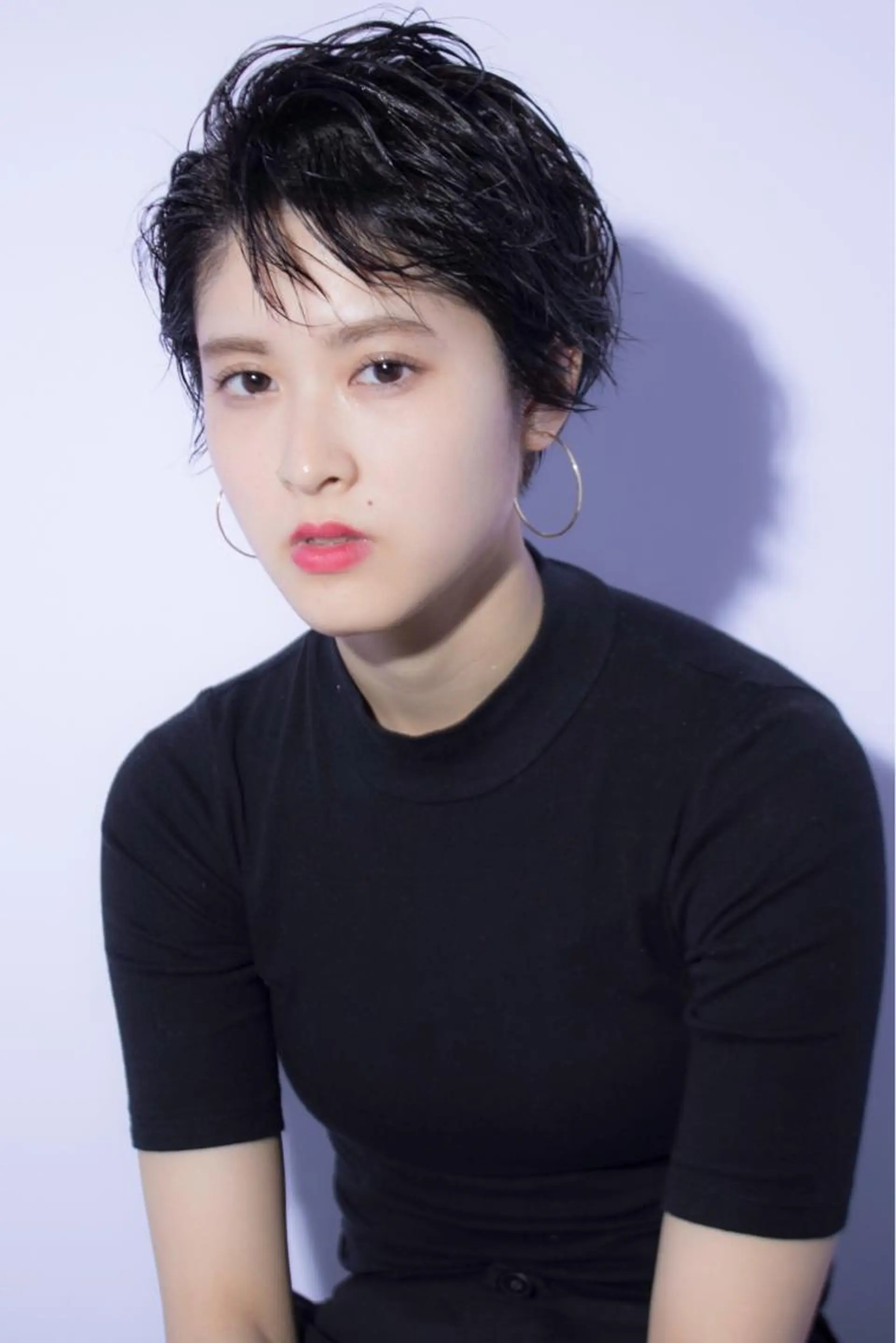 ショート カラー パーマ 永田 崇のヘアスタイル