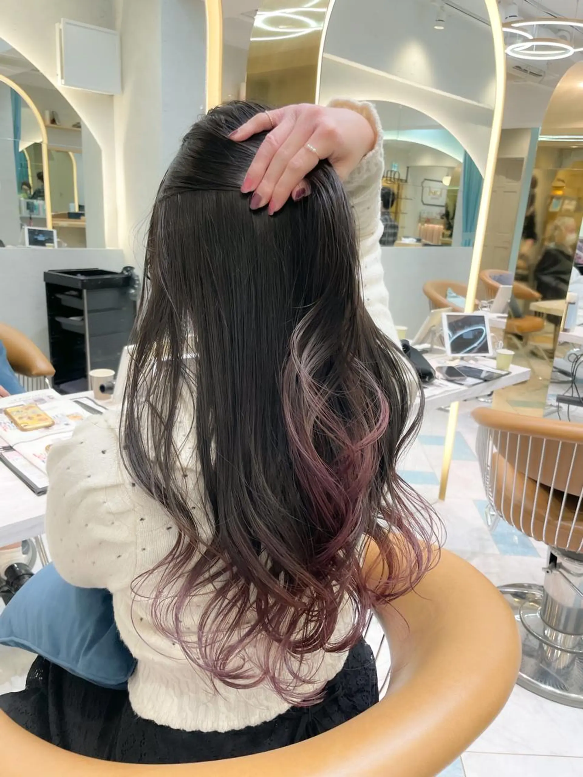 ロング 産休中2026.4月 復帰予定/野崎華代のヘアスタイル