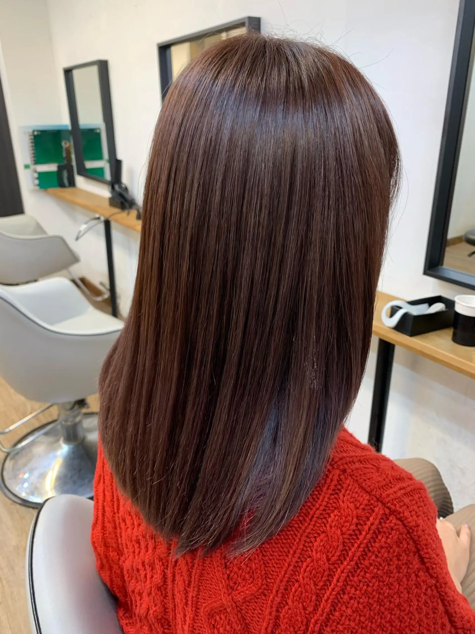 ロング メンズパーマ shell 宮下のヘアスタイル