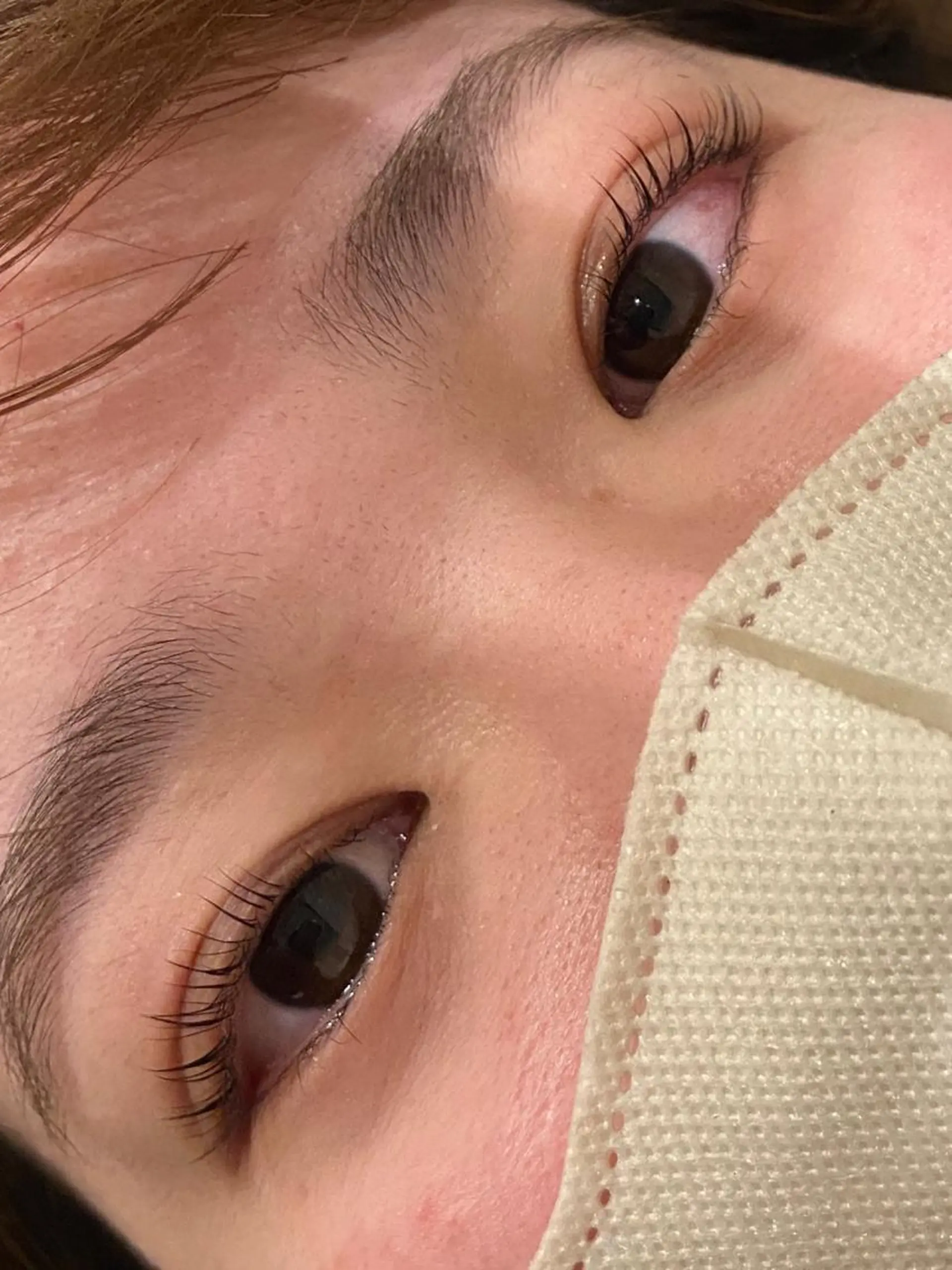 マツエク・マツパ ナチュラル 一重×まつ毛パーマ 岩切 結子のマツエク・マツパデザイン