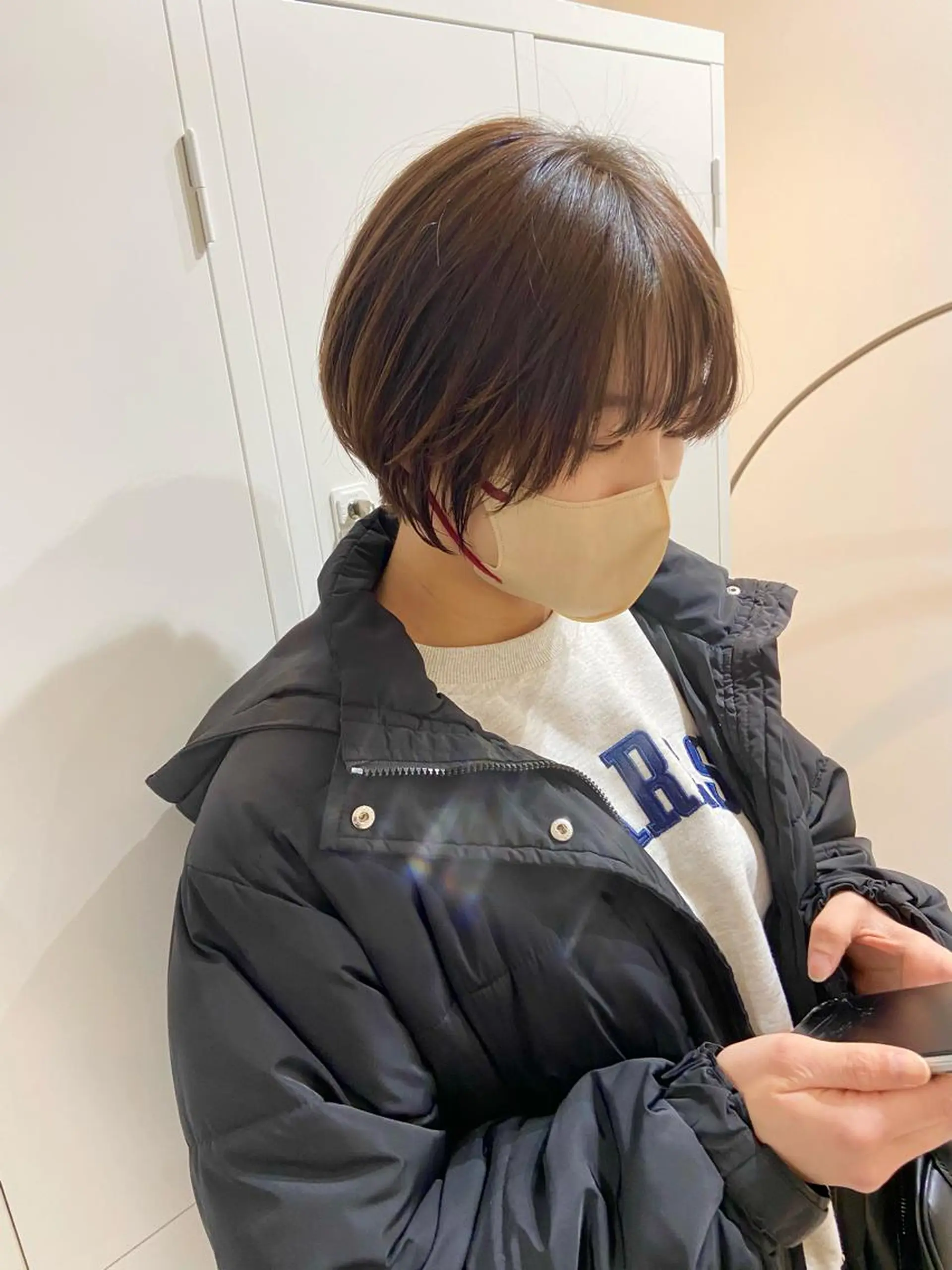 ショート 丸みショート ショートヘア カット ヘアカラー 透明感カラー/メンズ 特化kazumaのヘアスタイル