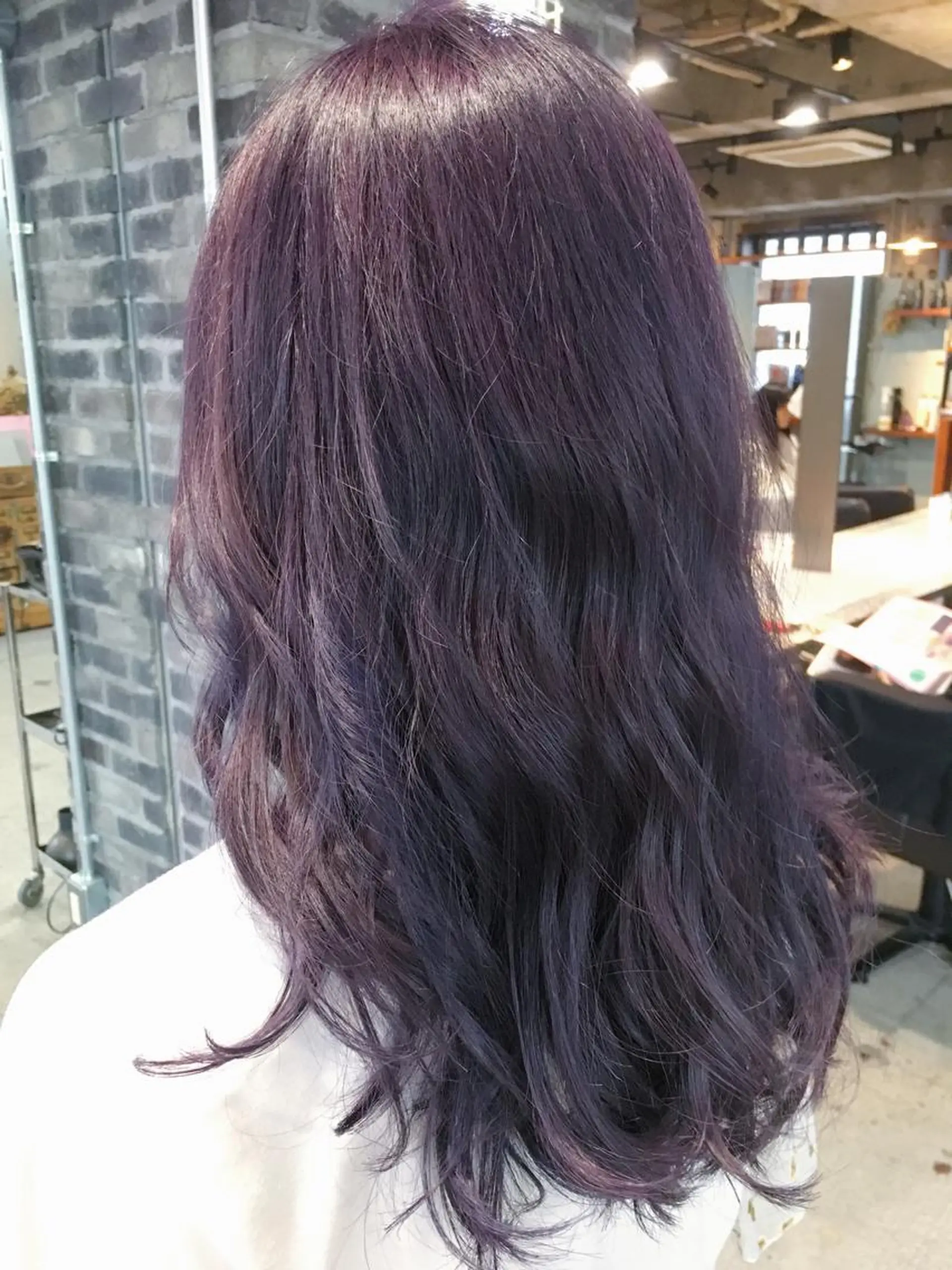 ロング カラー 代表 中島貴志のヘアスタイル