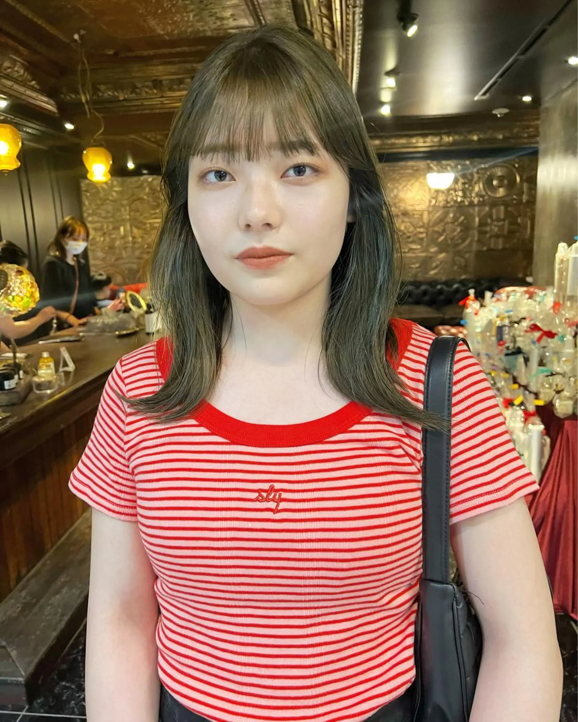 ロング カラー ブリーチ ダブルカラー ヘアカラー haco＋所属・圧倒的デザイン力 店長🎨RENAのヘアスタイル