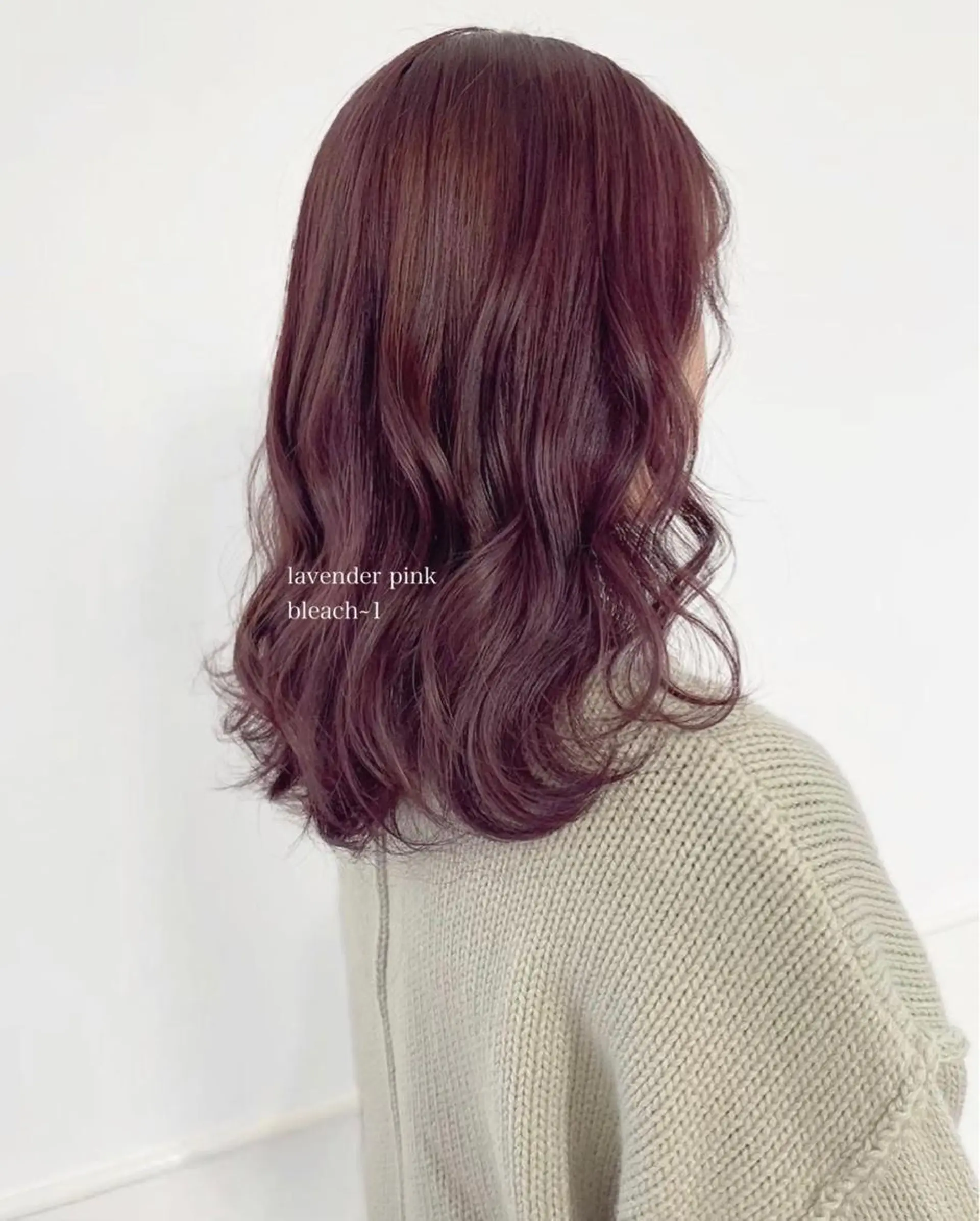 セミロング カラー Parve  Mix /板野妃莉のヘアスタイル