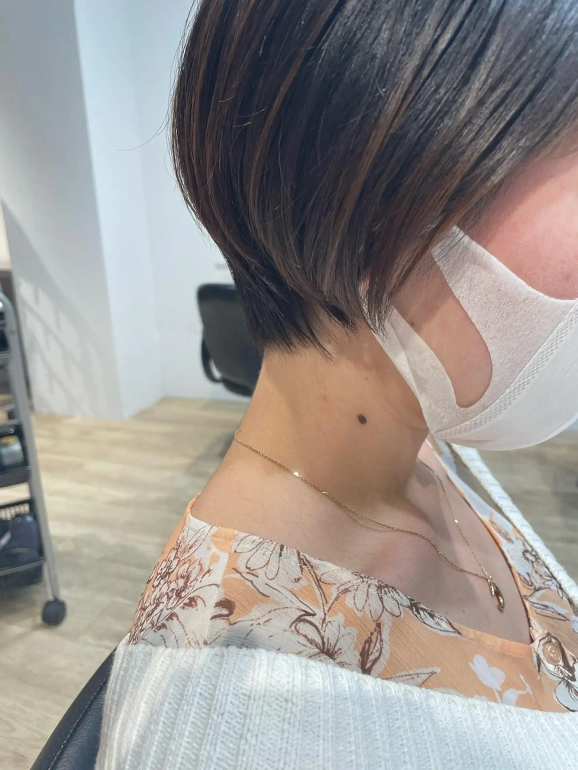 ショート カラー パーマ ヘアアレンジ カット トリートメント 髪質改善カラー&TR 縮毛矯正/弱酸性矯正のヘアスタイル