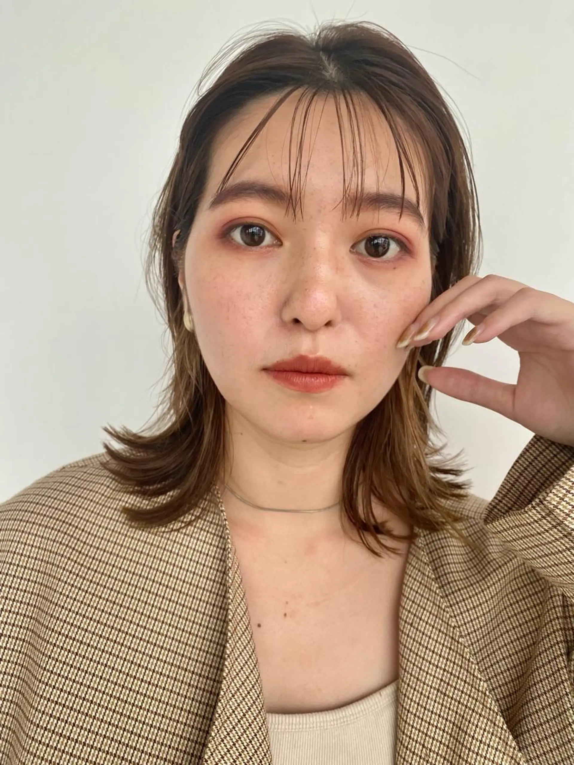 ミディアム カラー ヒラノホナミ 🫧髪質改善🫧のヘアスタイル