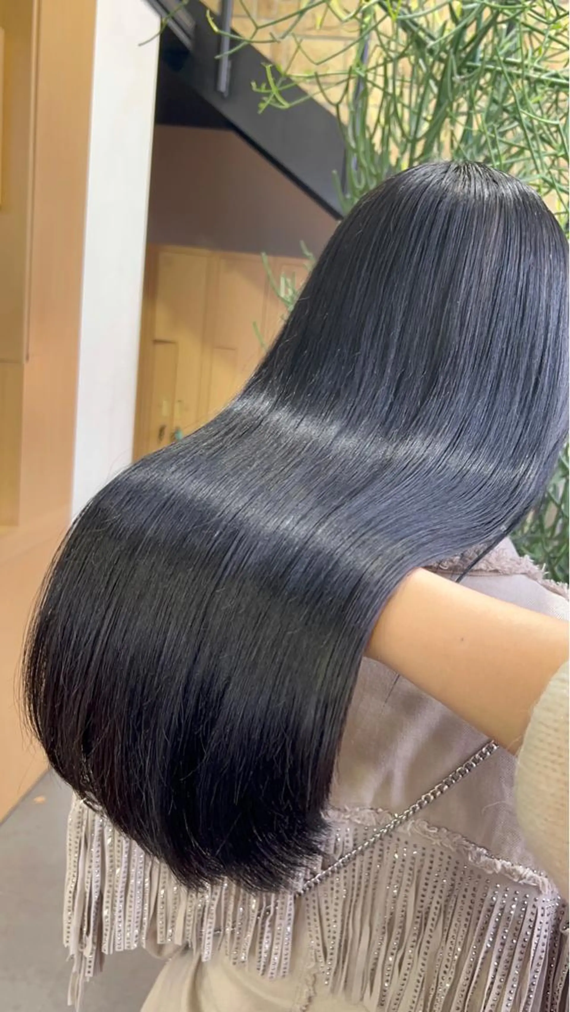 ミディアム 暖色カラー/レイヤー カット/Yunaのヘアスタイル