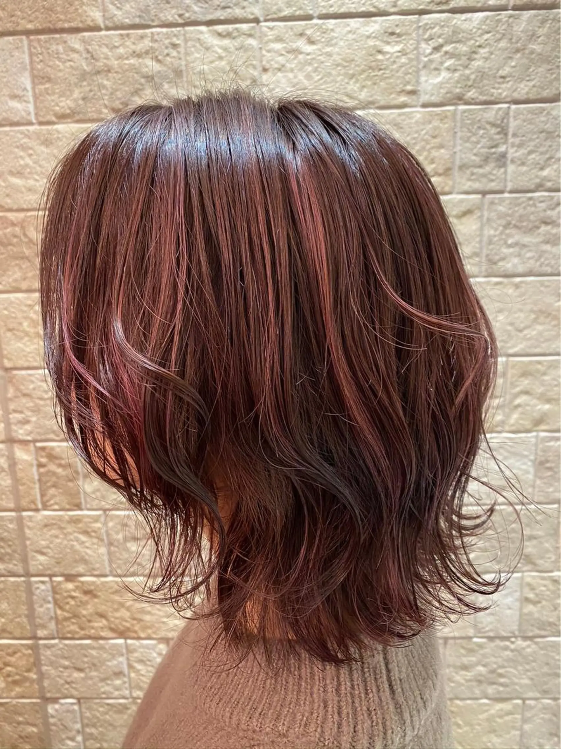 ショート ヘアカラー 縮毛矯正 トリートメント 中谷 明日香のヘアスタイル