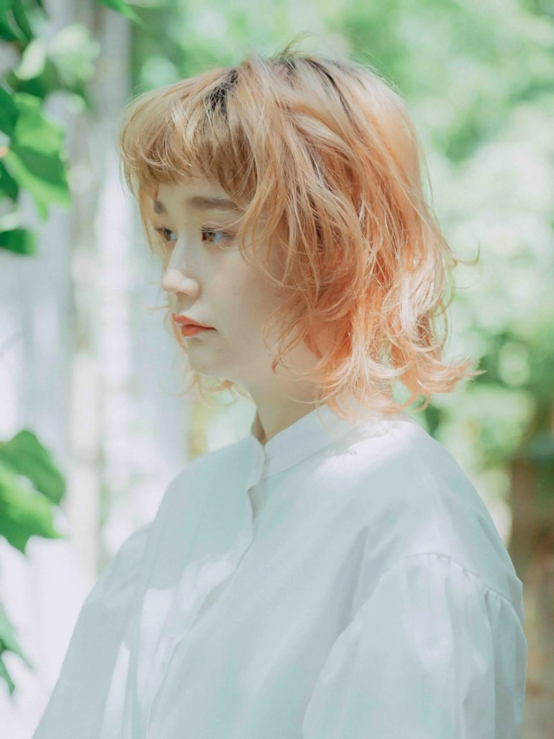 カラー 竹廣 春奈のヘアスタイル