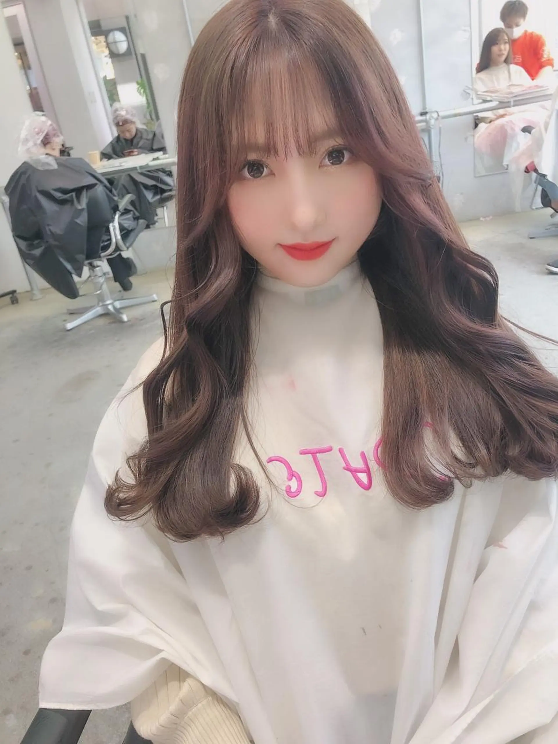 ロング カラー 💗💗韓国レイヤー yu-ki💗💗のヘアスタイル