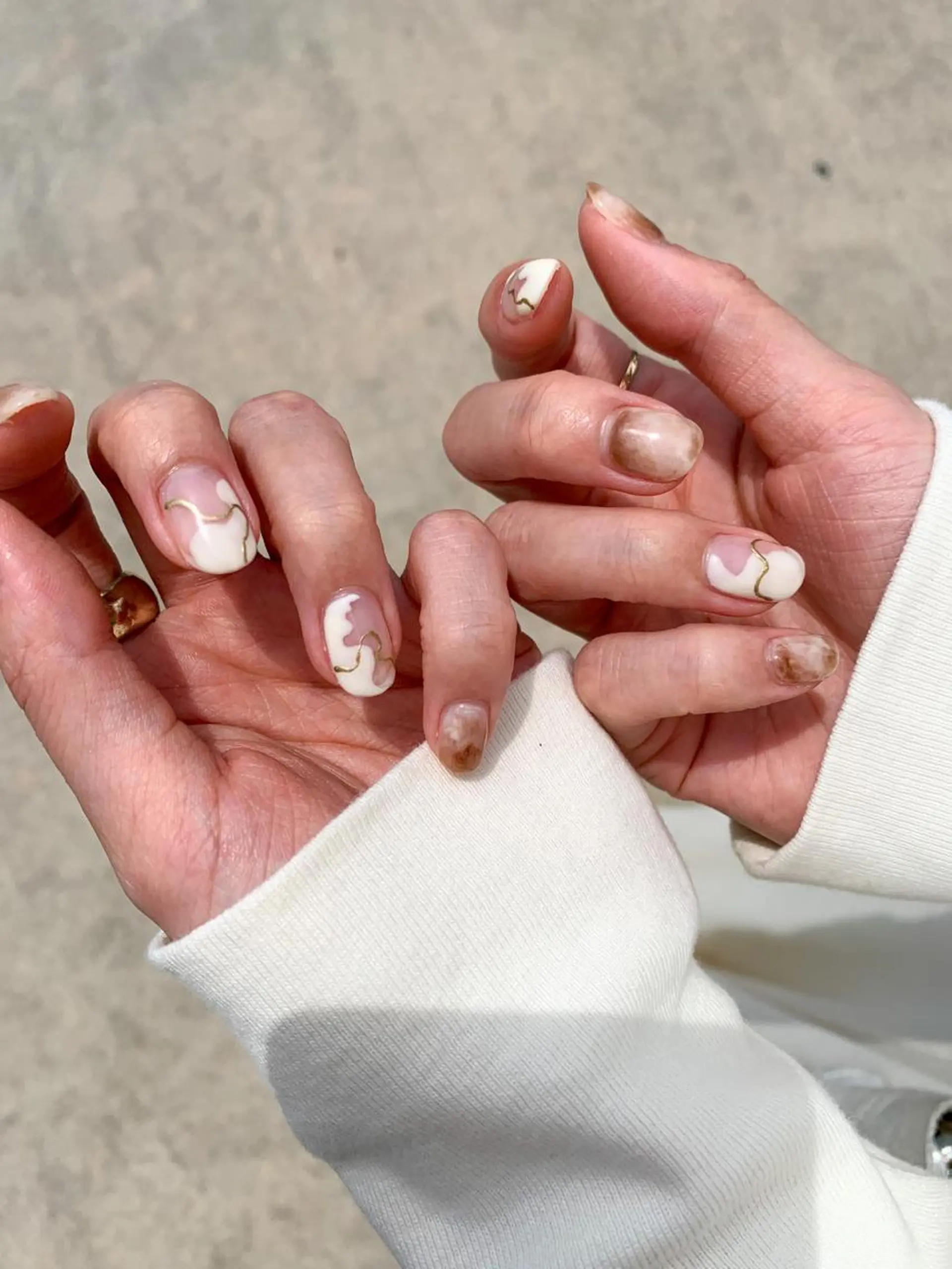 ネイル ニュアンスネイル ハンドネイル anny ／あにのネイルデザイン