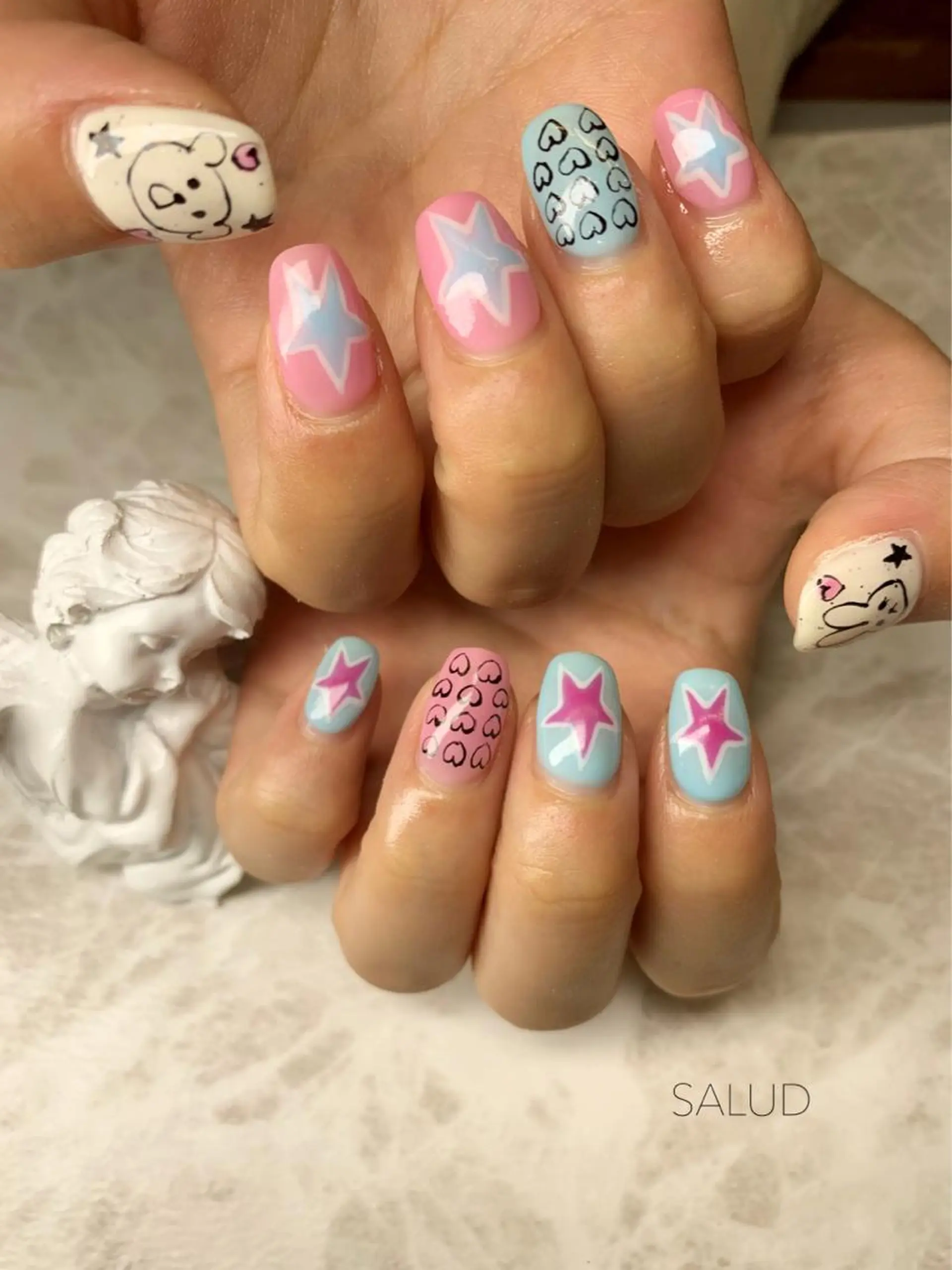 ネイル ハンドネイル Nail Salon SALUDのネイルデザイン