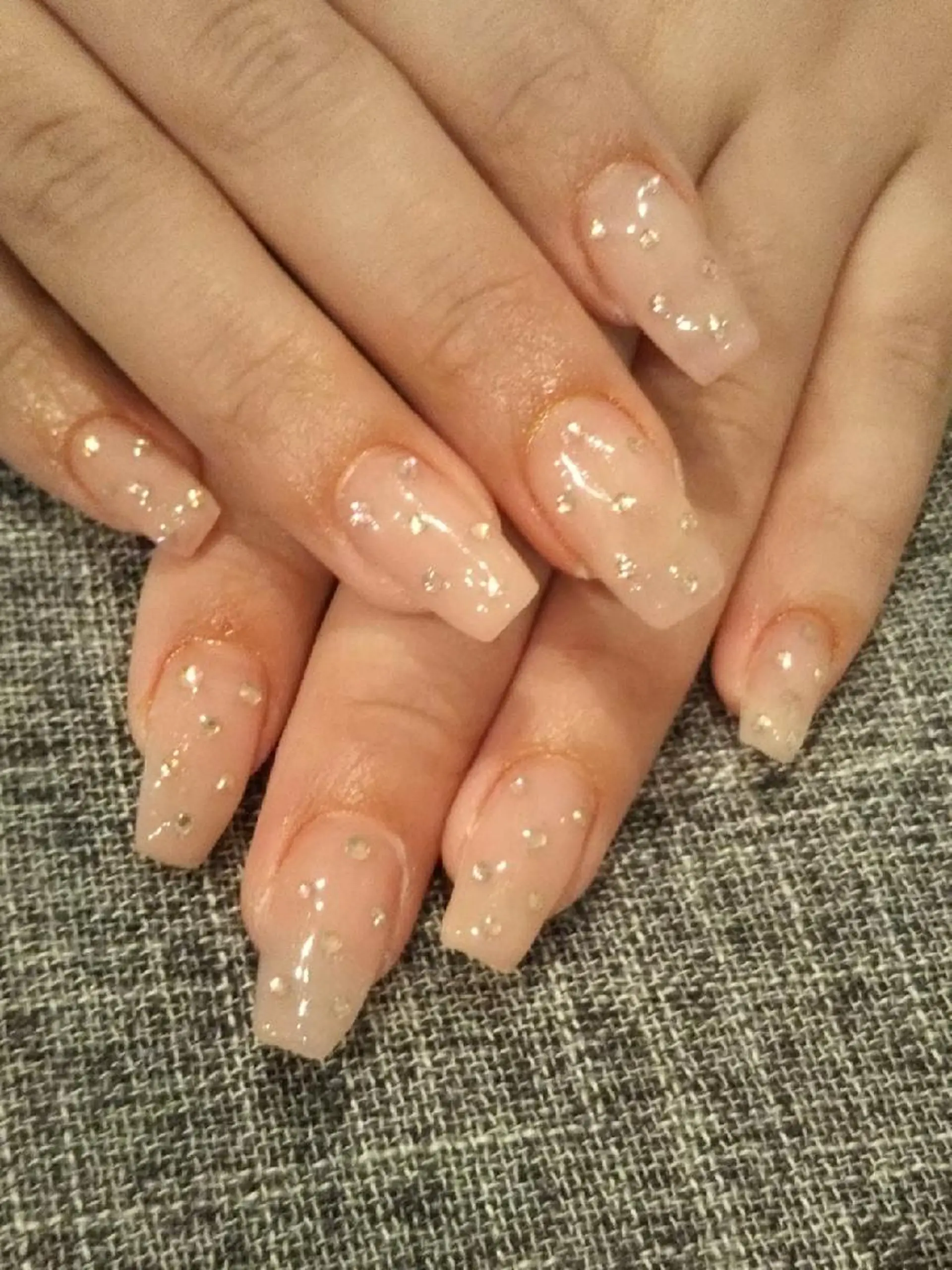 ネイル ドット シンプルネイル ハンドネイル private salon mieのネイルデザイン