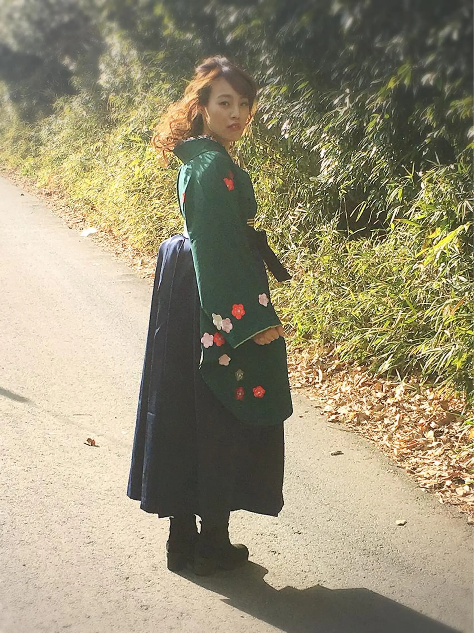 ヘアアレンジ 卒業式のヘアスタイル 中原 梨沙のヘアスタイル