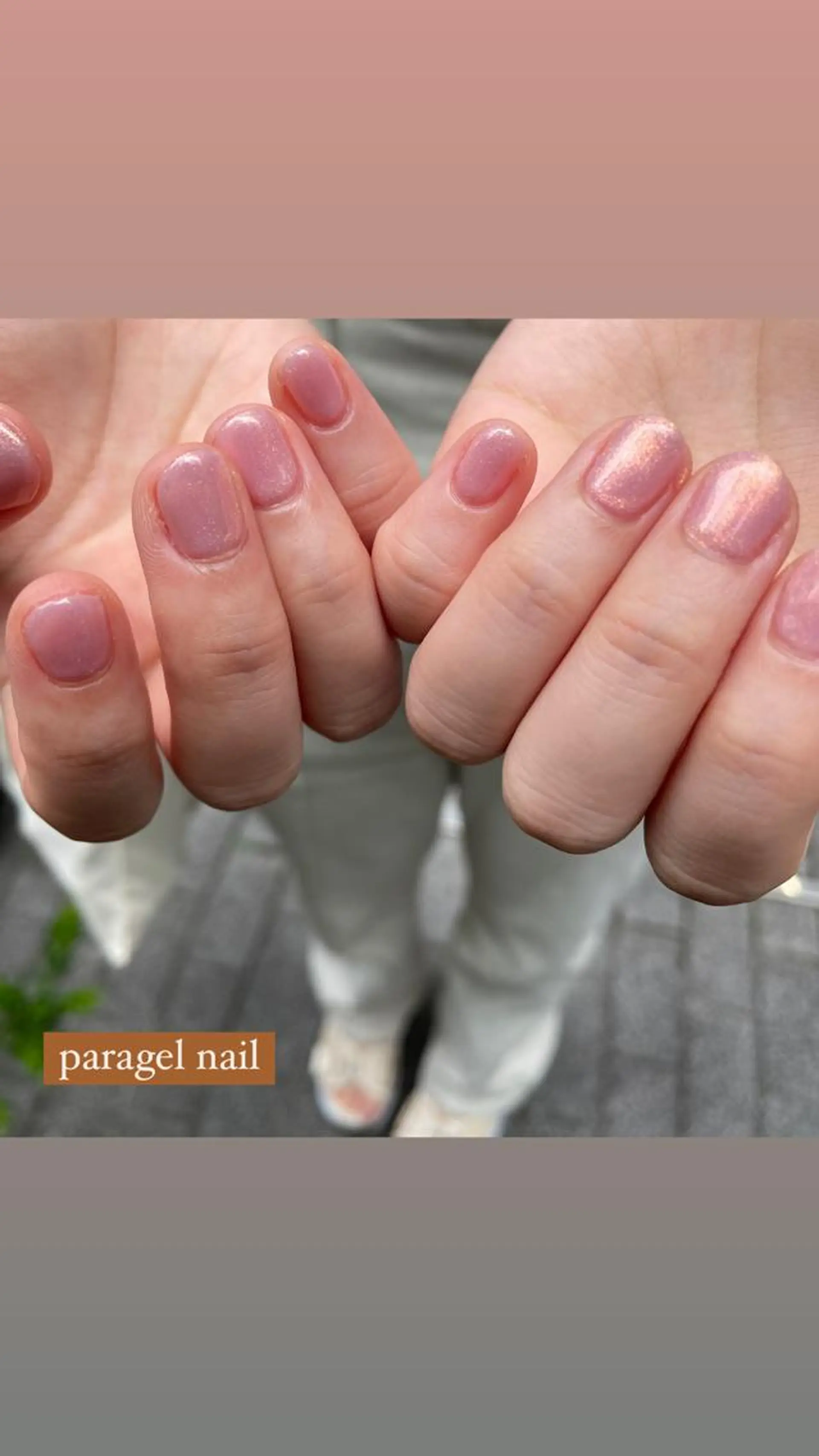 ネイル ワンカラーネイル ハンドネイル 淡色ネイル 🎀moeのネイルデザイン