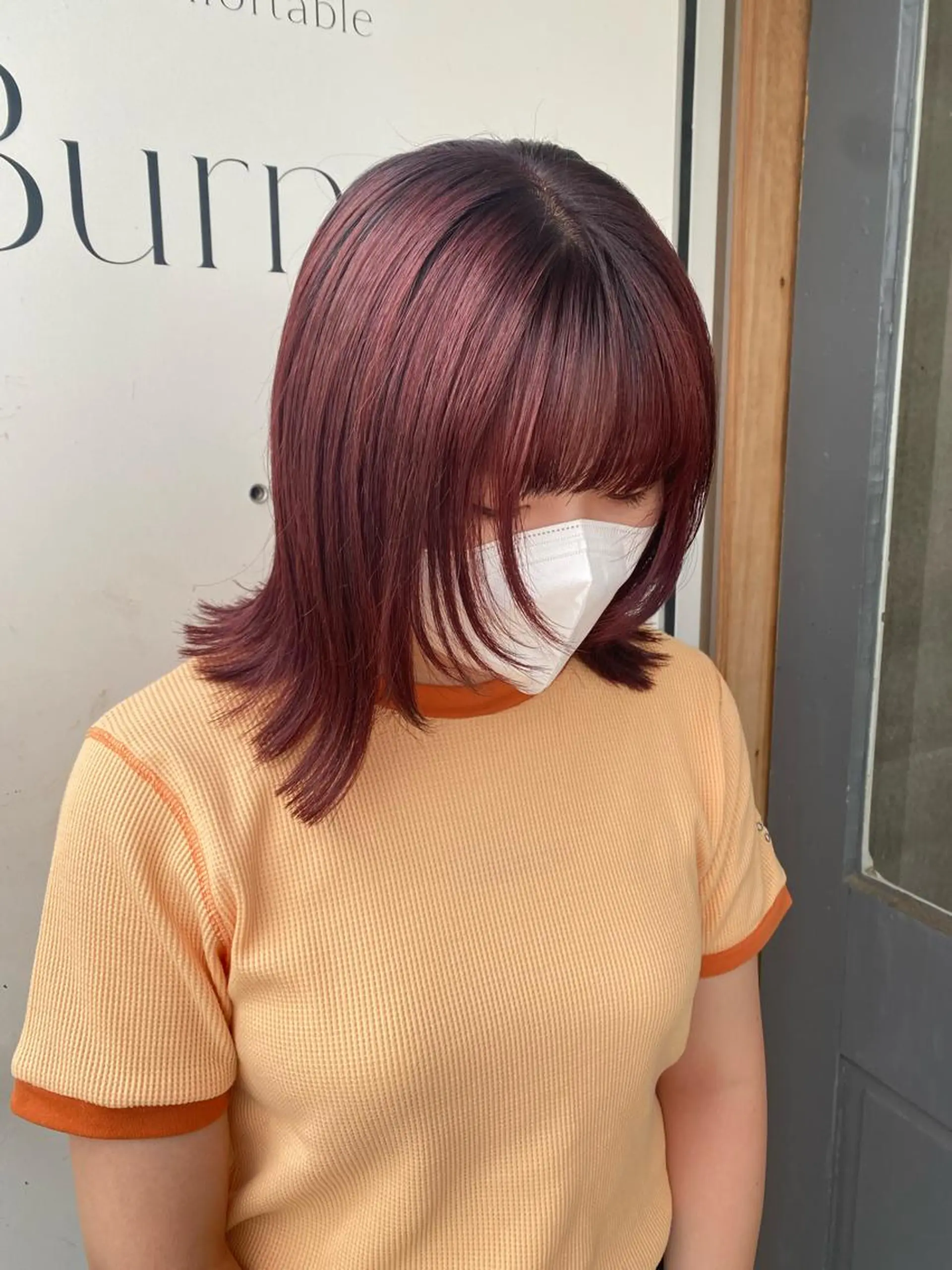 セミロング カラー パーマ ヘアアレンジ メンズ キッズ ネイル マツエク・マツパ アイブロウ カット ヘアカラー トリートメント モリモト サナのヘアスタイル