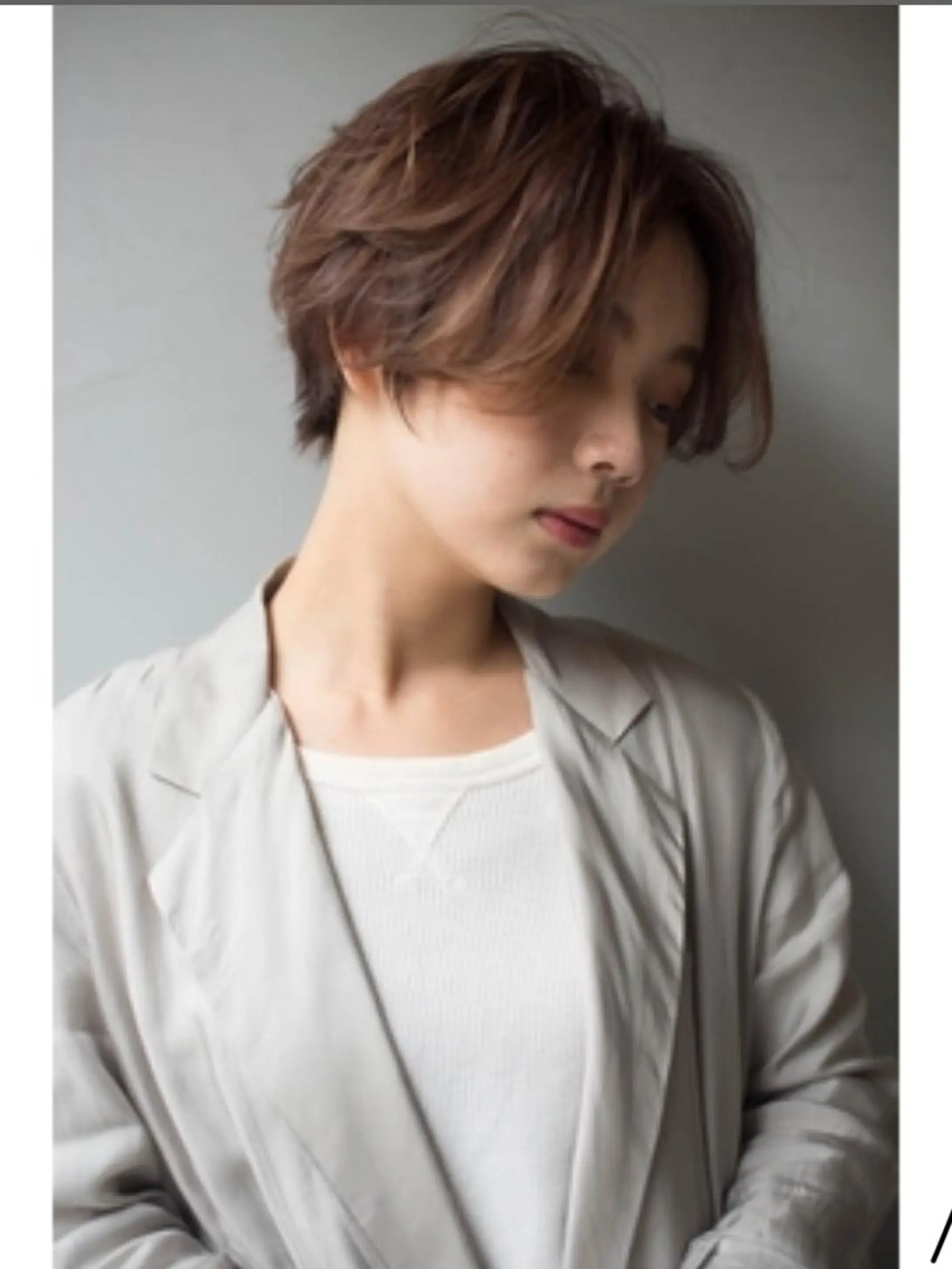 ショート カラー 透明感カラー ショートヘア ✨髪質改善専門店 GULGUL✨のヘアスタイル