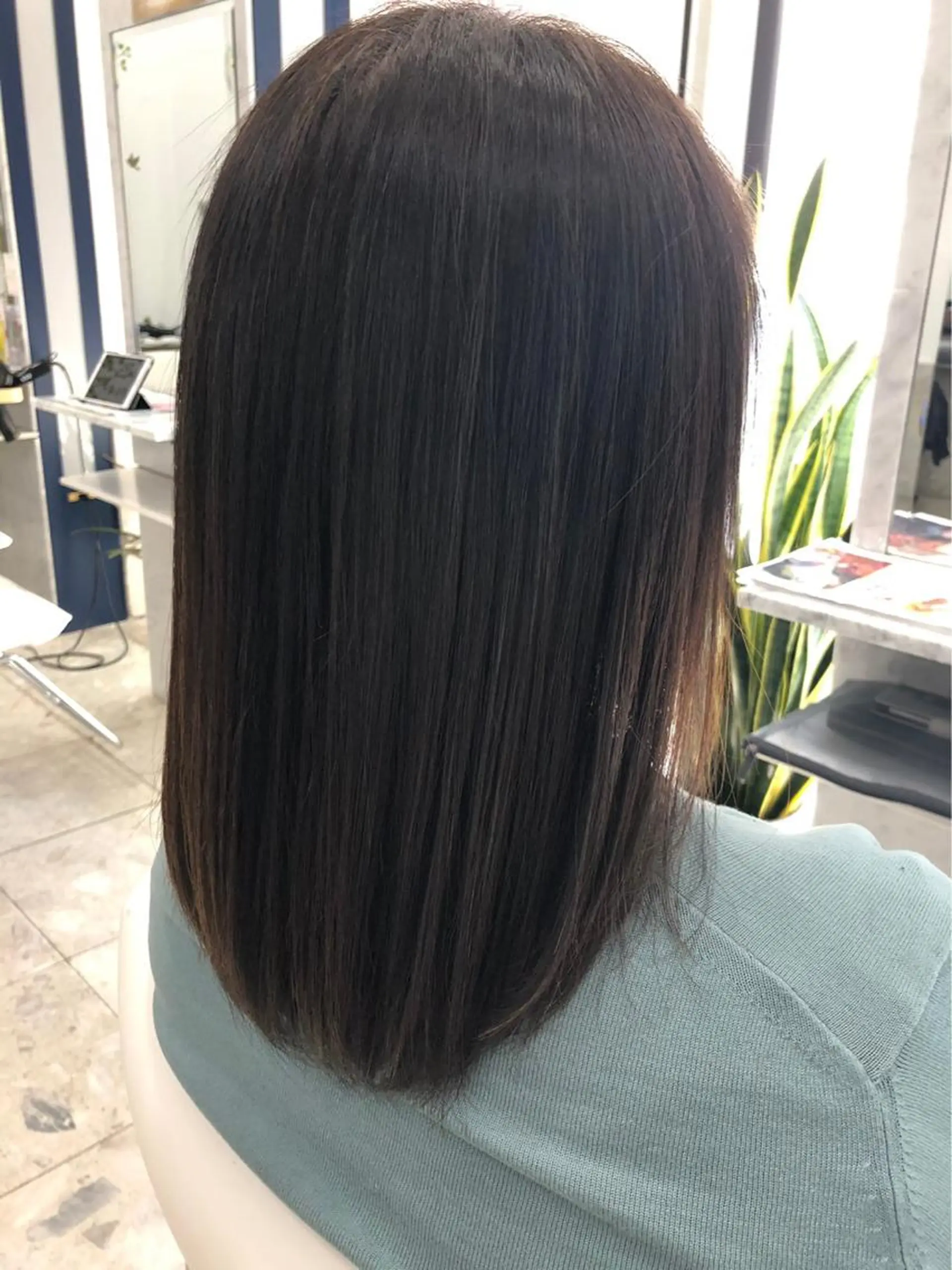 セミロング 髪質改善 トリートメント カラー特化サロン ピリナ相武台前のヘアスタイル
