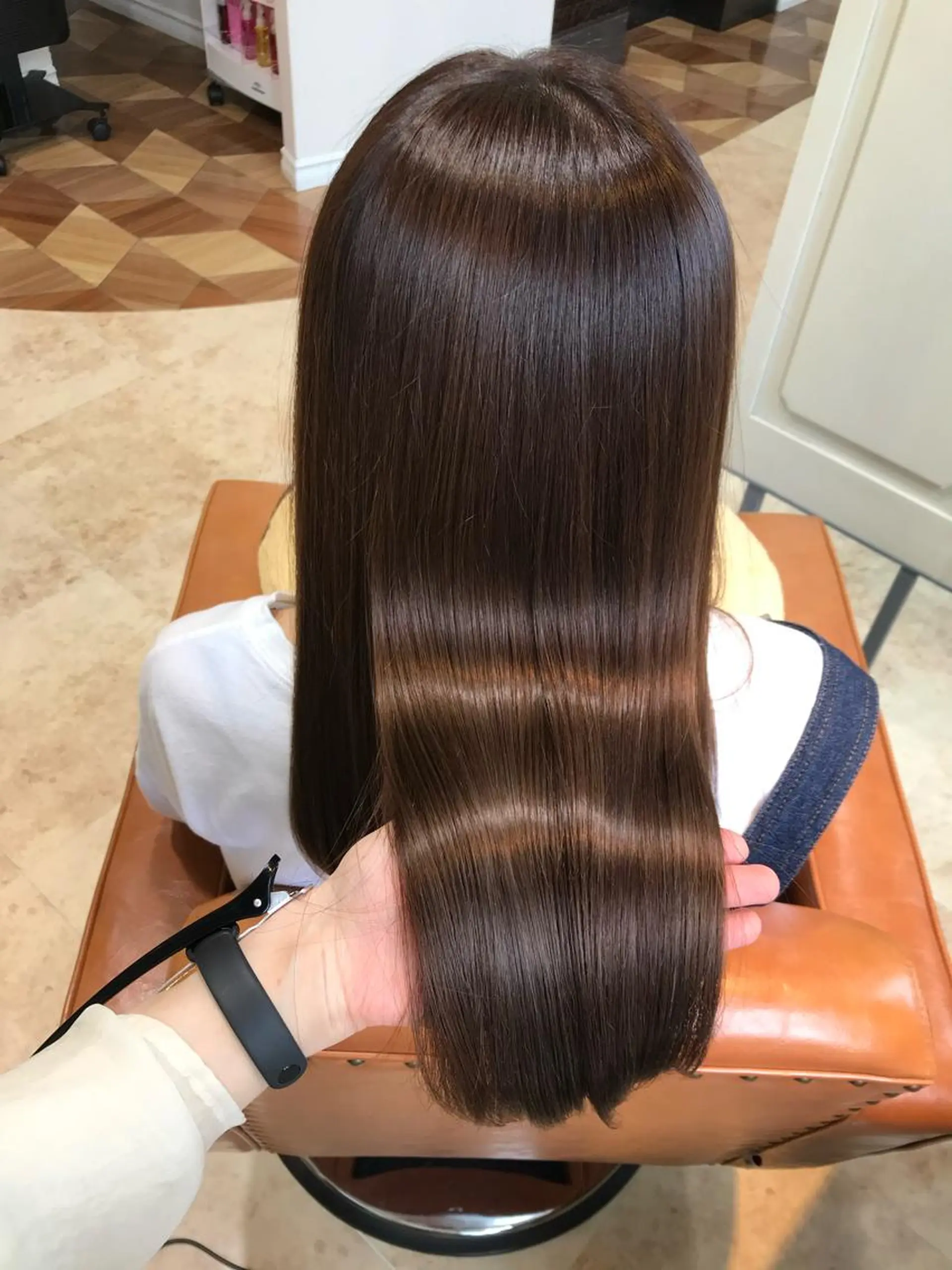 ロング カラー ロング トリートメント 🌸Bob🌸 市井友佳子のヘアスタイル