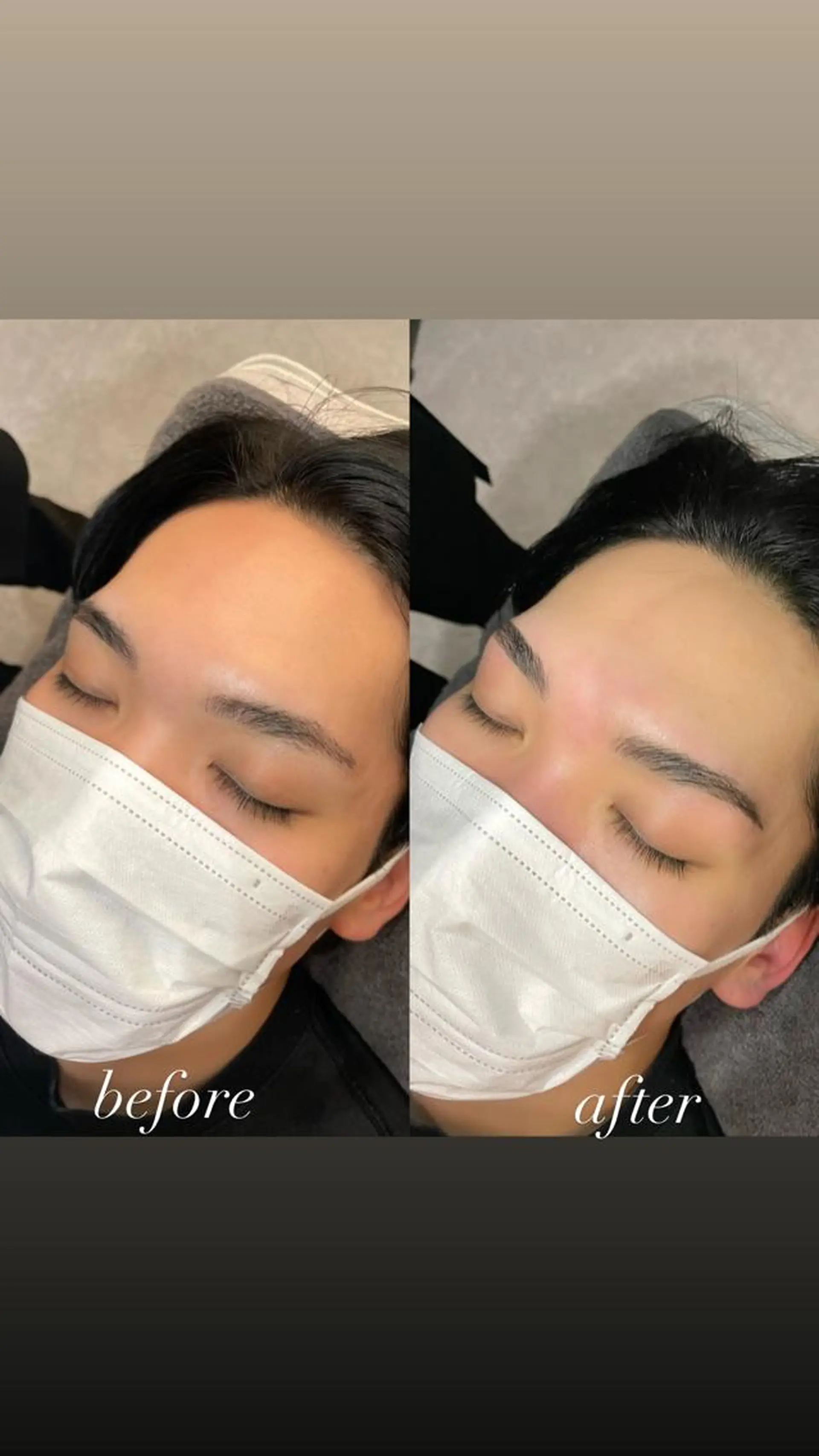 アイブロウ メンズアイブロウ ワックス脱毛 その他(アイブロウ) Nico　山本 晃平の眉毛・アイブロウイメージ