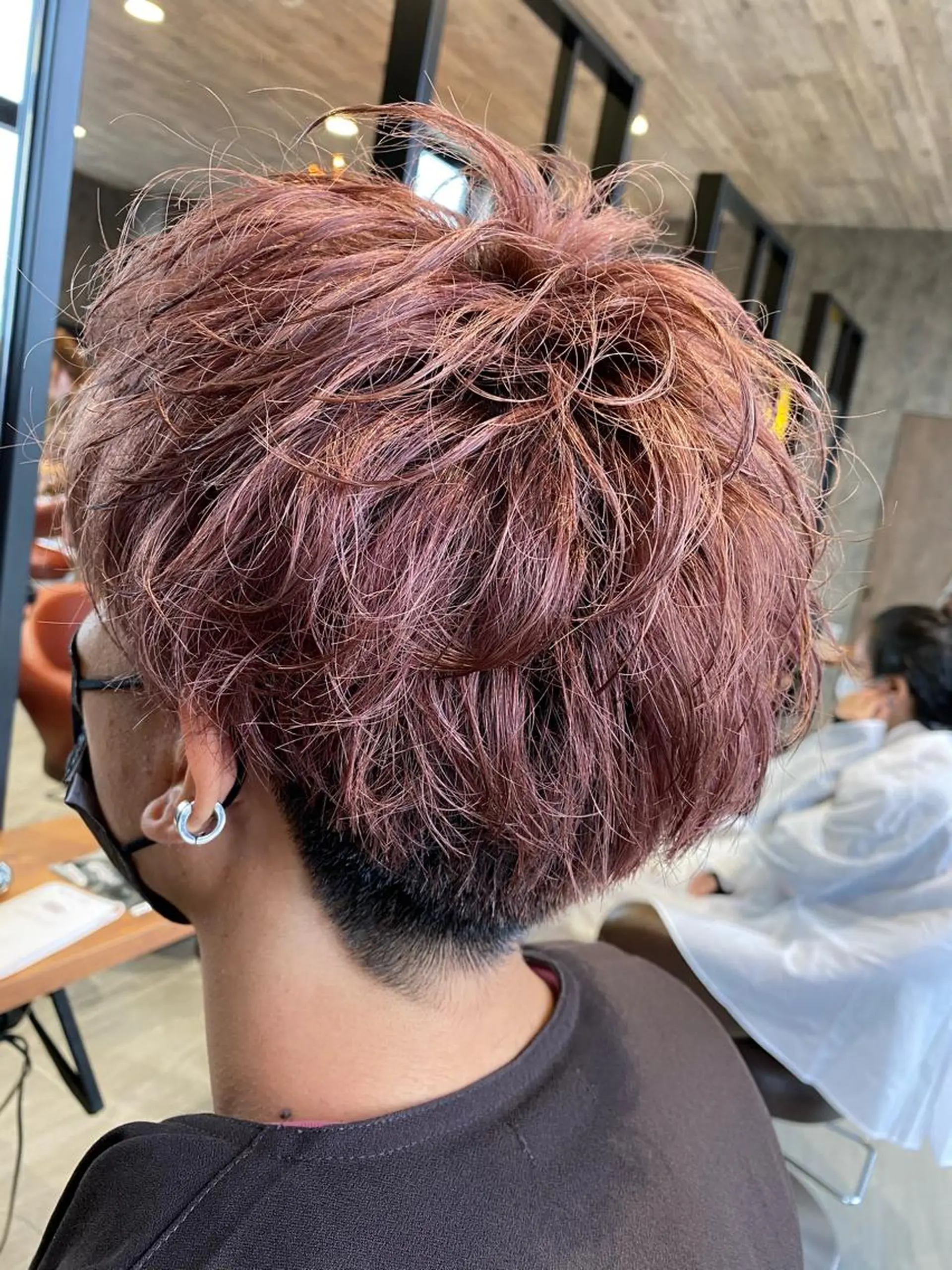 ショート カラー メンズ Kobayashi ハイライト/ショートのヘアスタイル