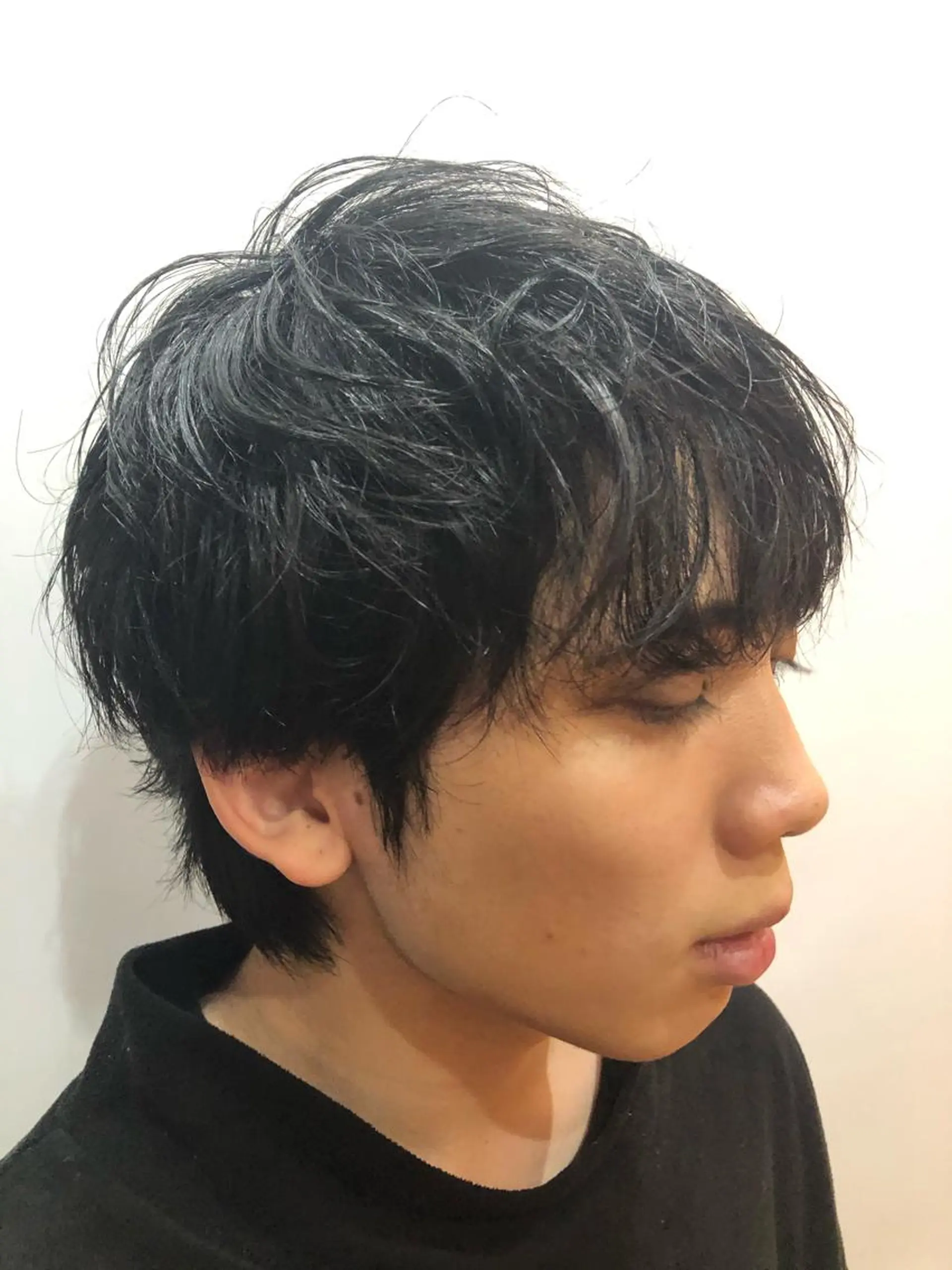 ショート メンズ 高山🐬髪質改善 池袋で縮毛矯正のヘアスタイル