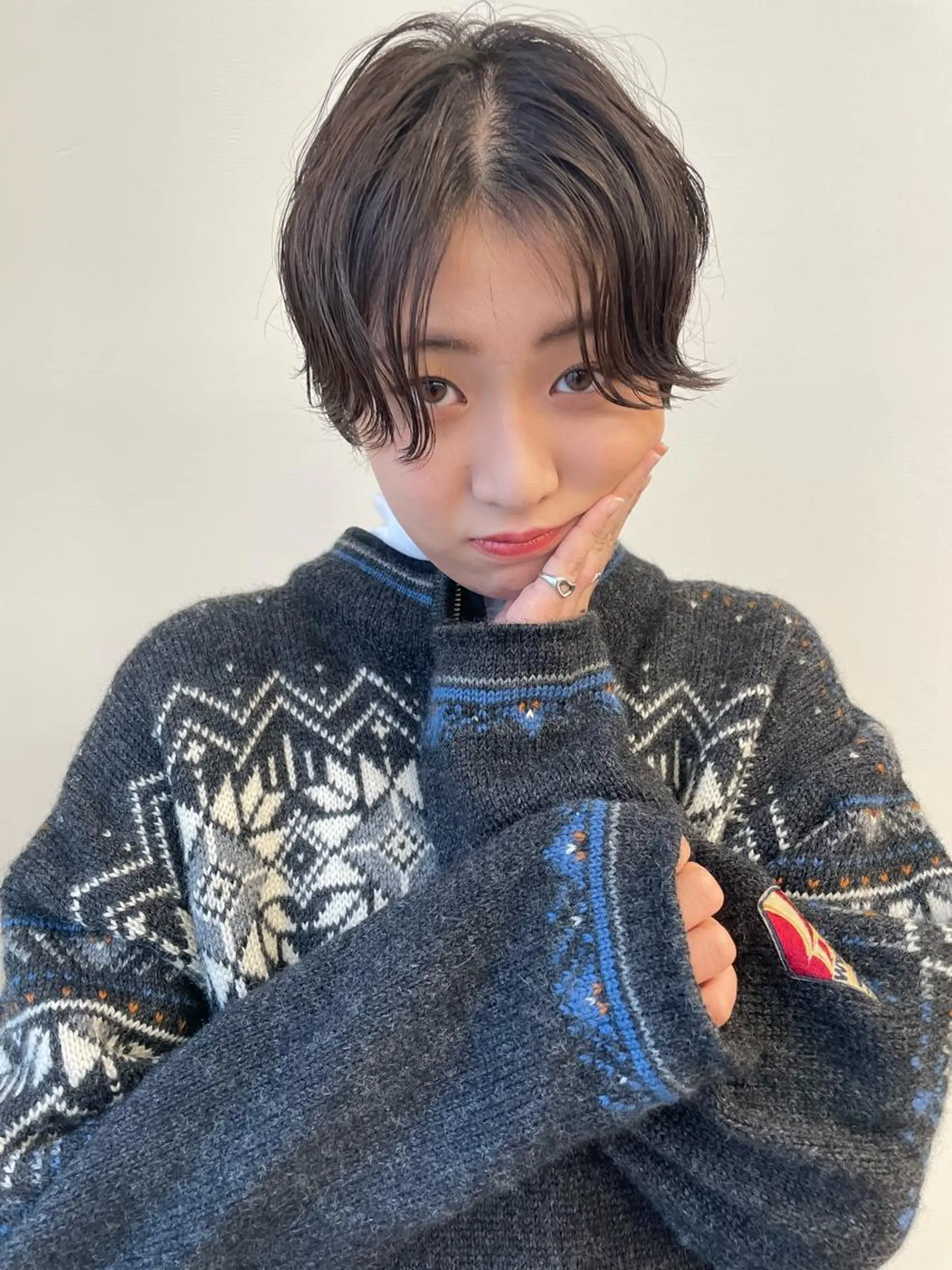 ショート パーマ pole所属・【pole】 minaのヘアスタイル