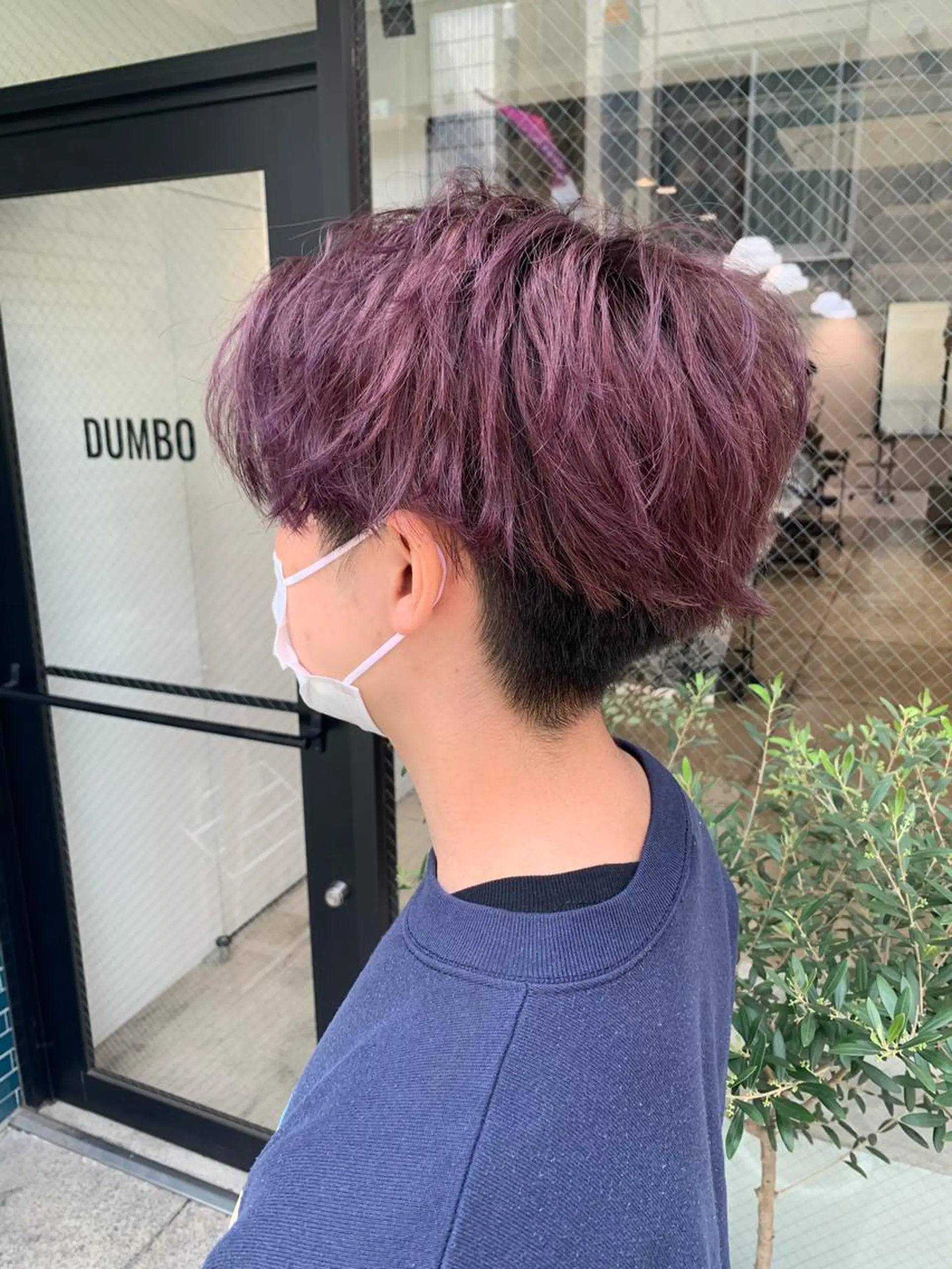 ショート メンズ センターパート メンズパーマの達人 🌟川内絵人のヘアスタイル