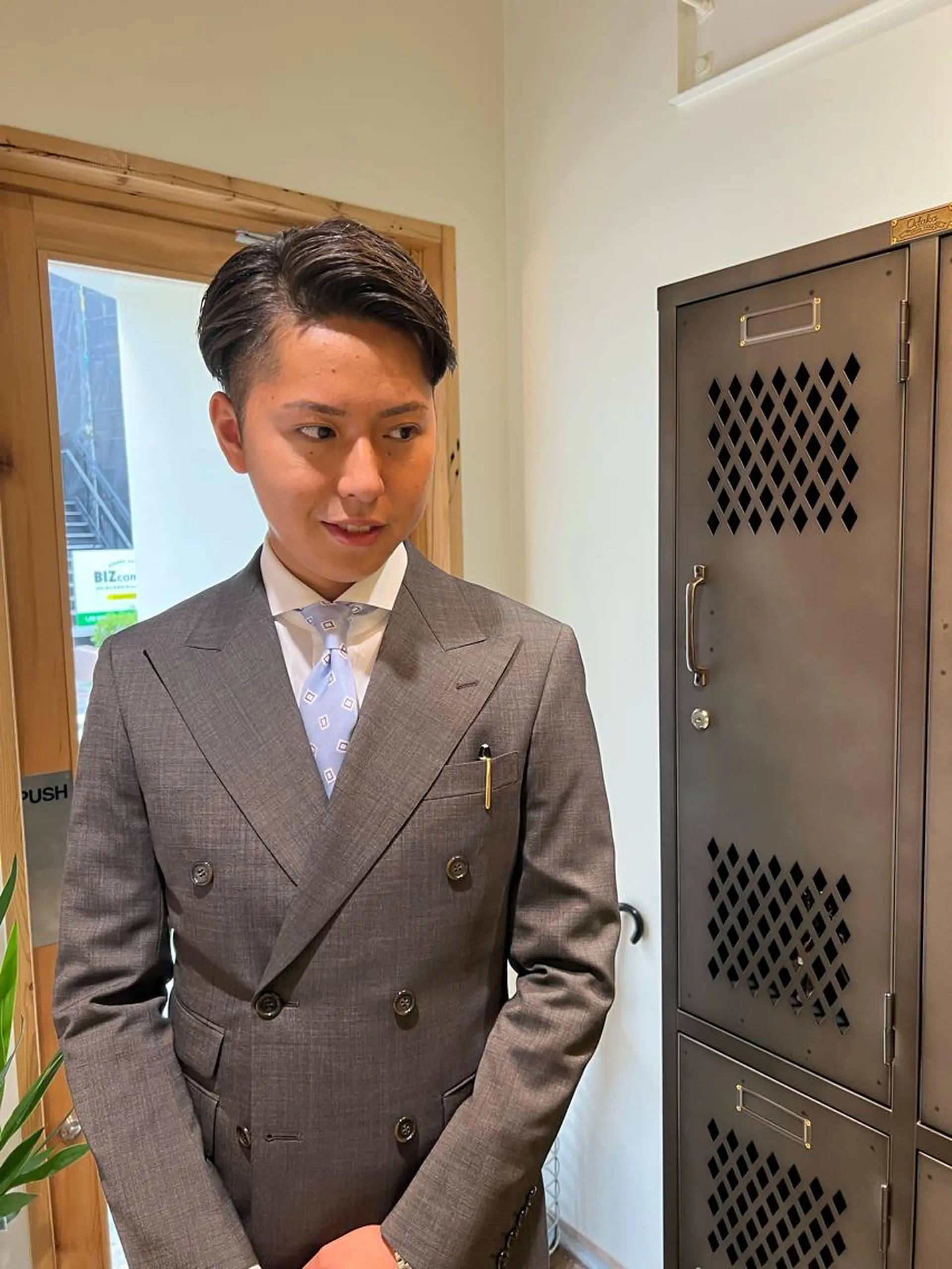 メンズ nishido ハイライト/海外ヘアのヘアスタイル