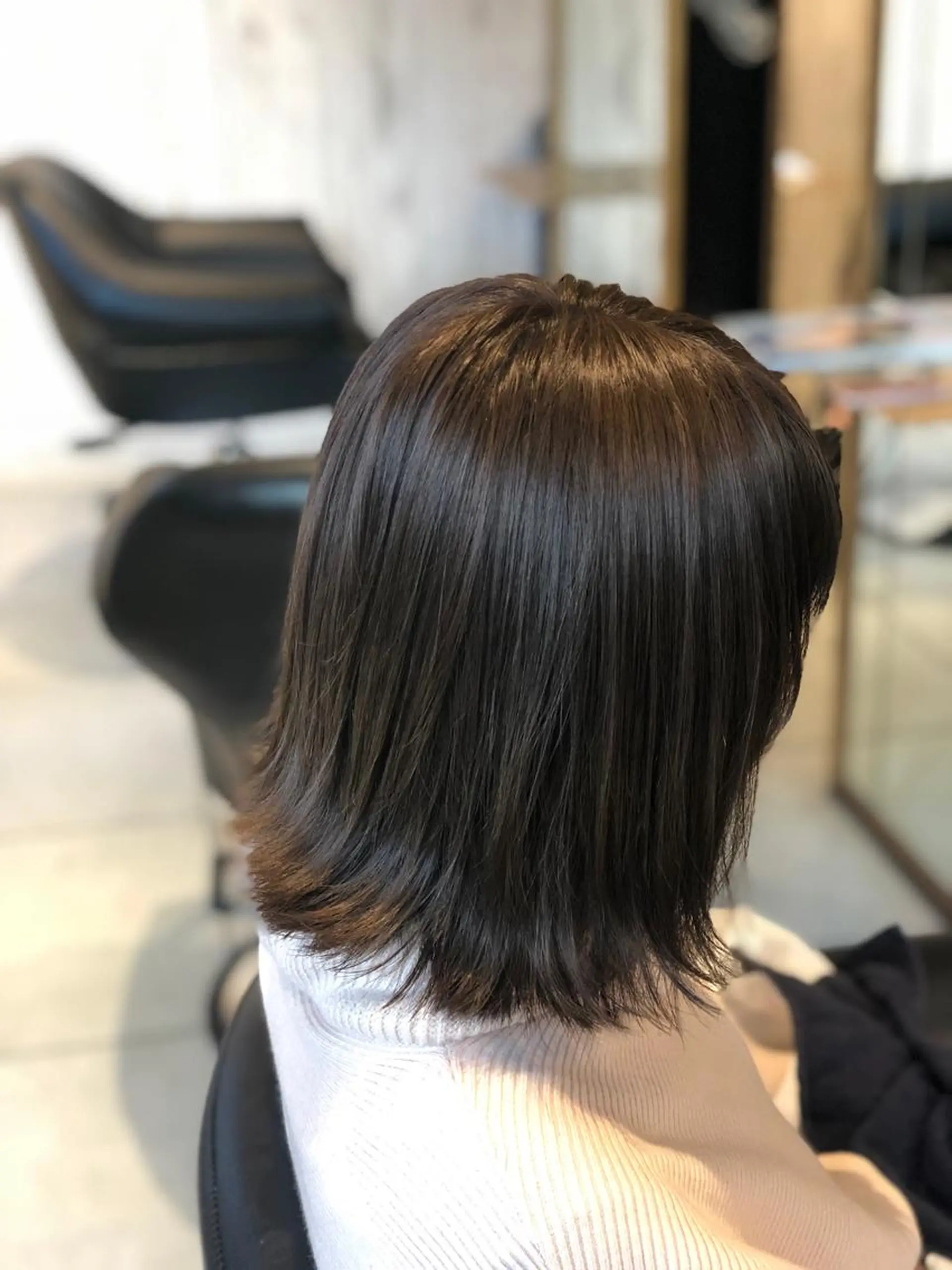 ミディアム カラー 永井大樹✨ 透明感カラー✨のヘアスタイル