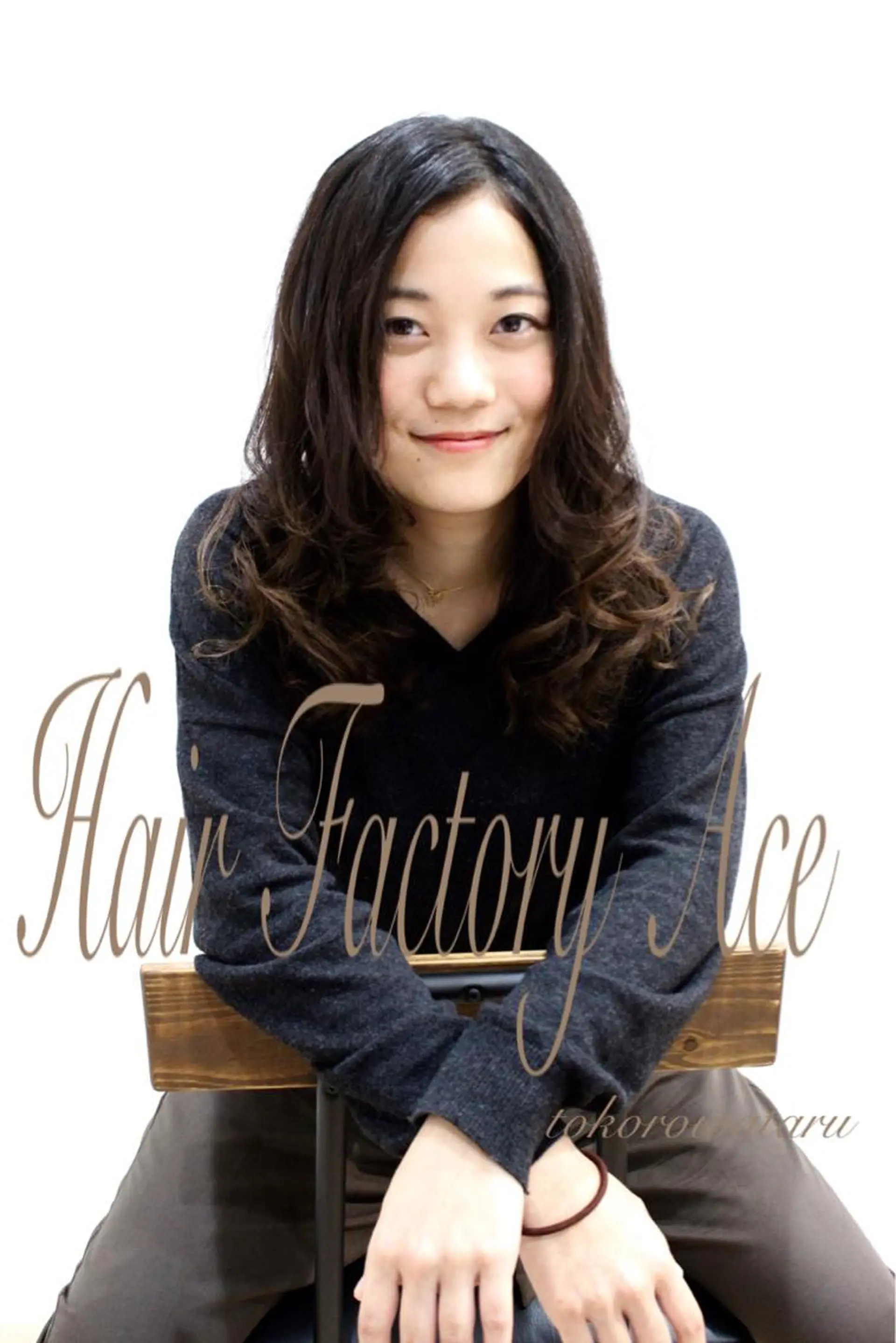 セミロング 所渉/韓国レイヤー /ウルフカットのヘアスタイル