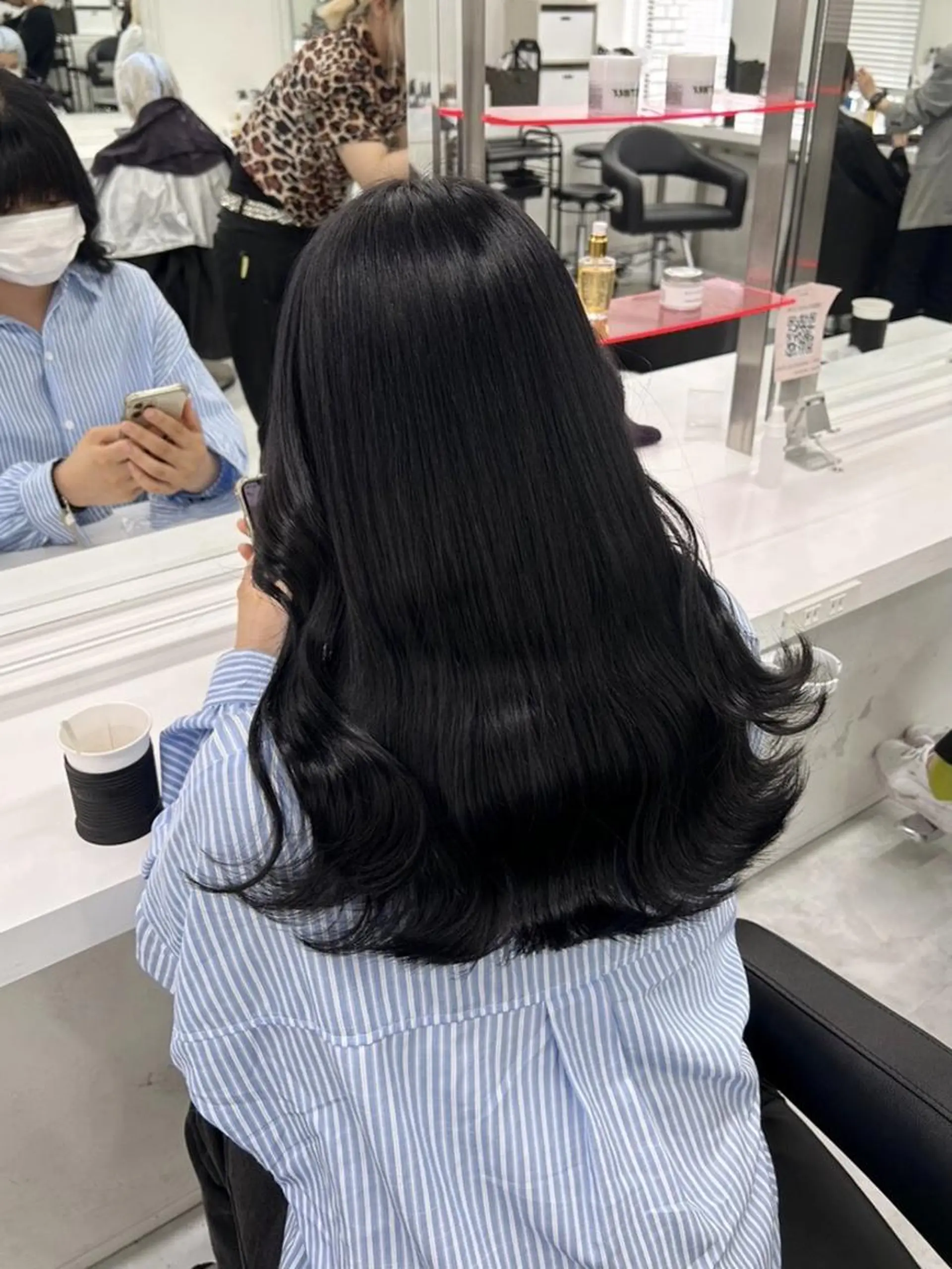 カラー カット ヘアカラー トリートメント ヘッドスパ ヘアセット 🩶透髪×モテ髪🩶 池袋SHE🏹🩶のヘアスタイル