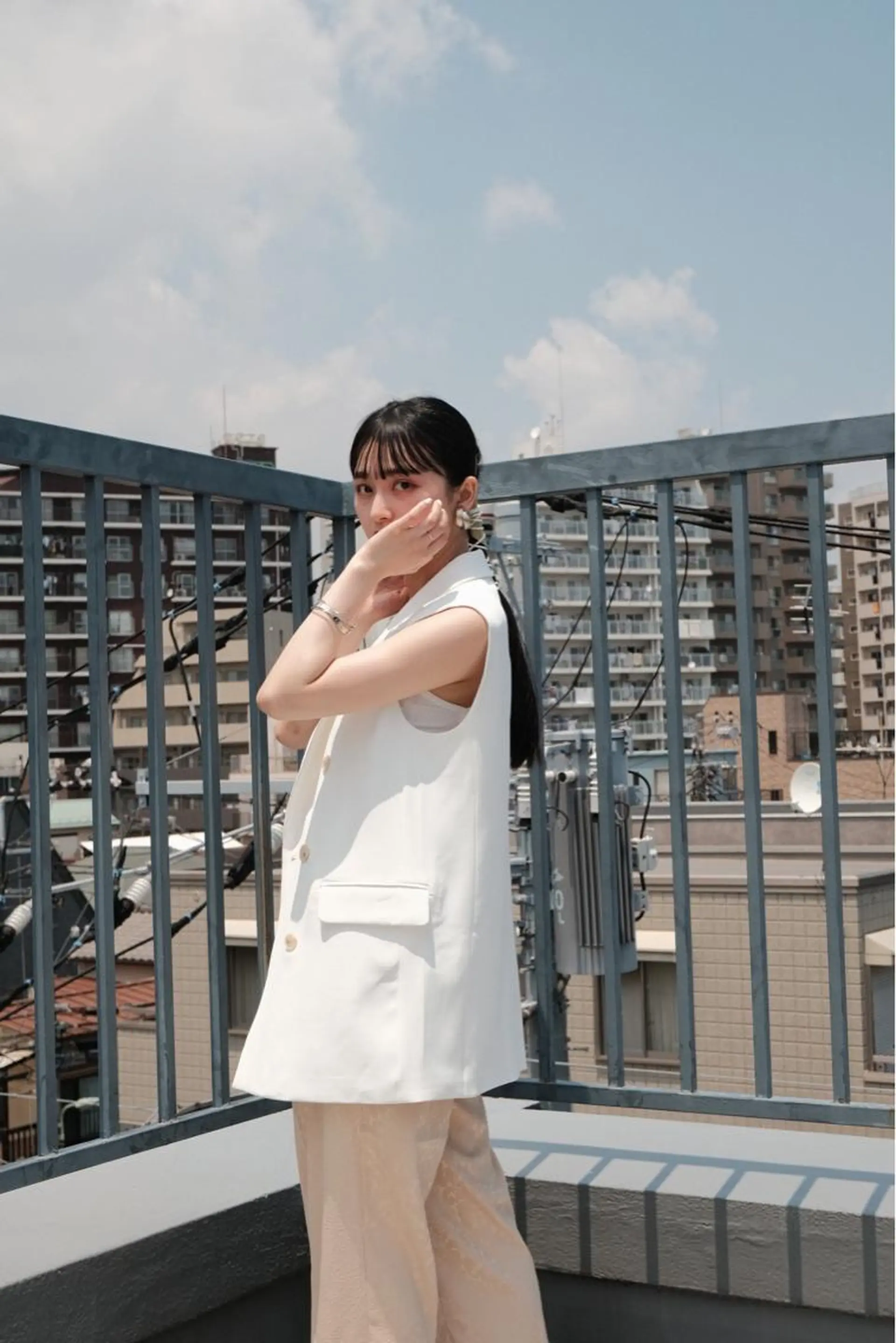 ロング たけだ れなのヘアスタイル