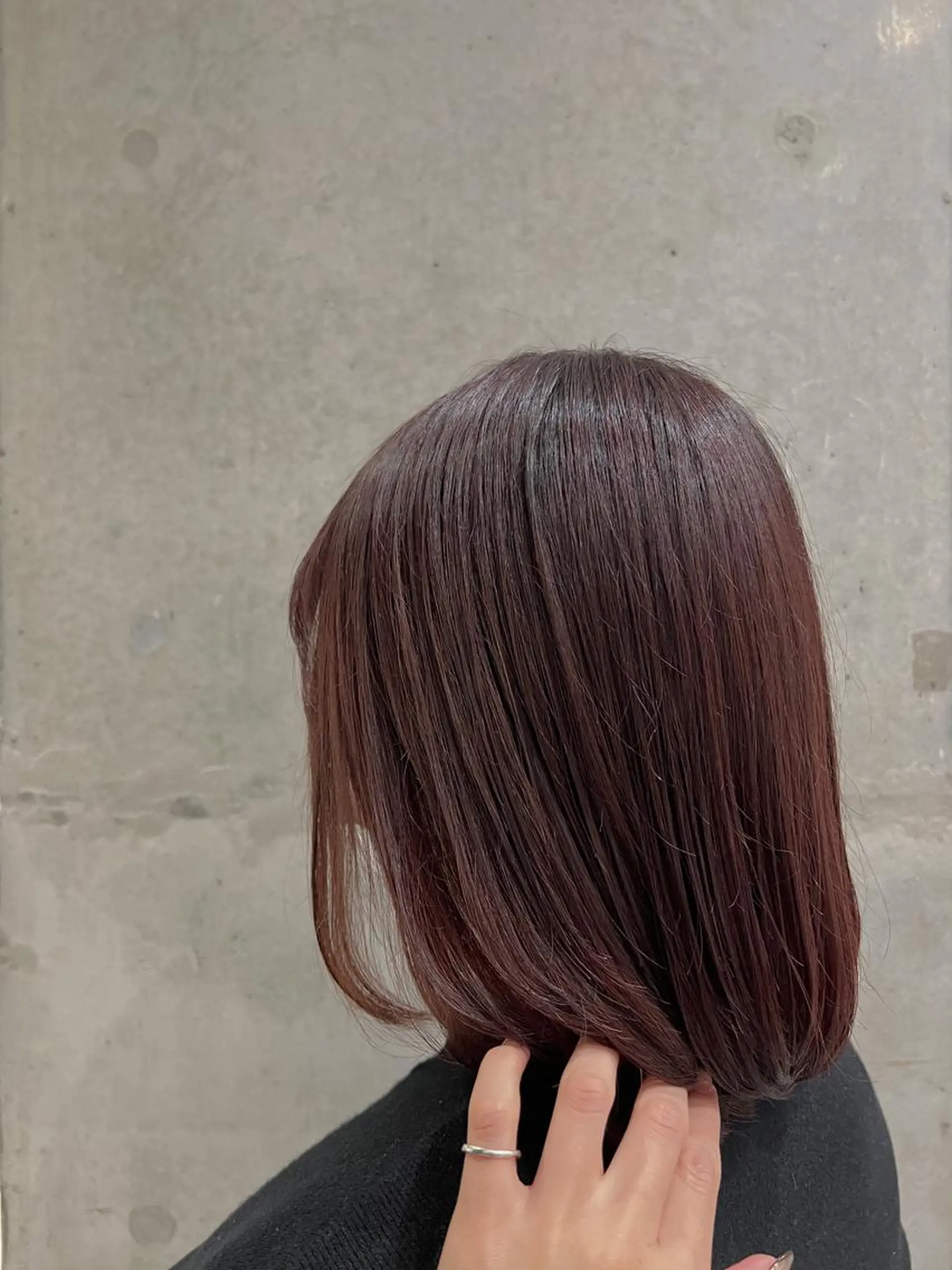 ミディアム ボブ 色素薄めカラー❤︎ chihiroのヘアスタイル