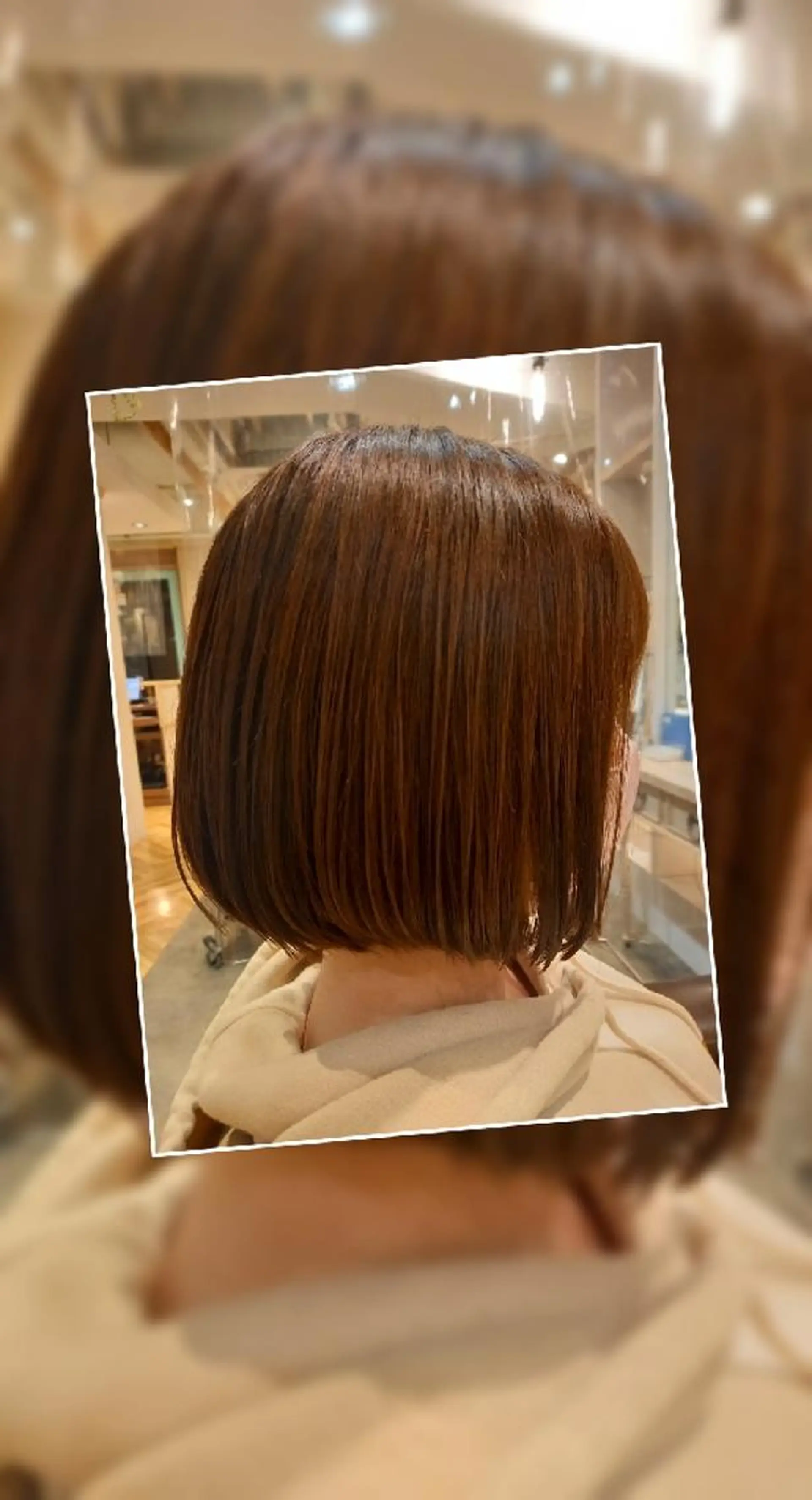 ショート ボブ BE   AREA   1F  （本店）所属・福田 玲奈のヘアスタイル