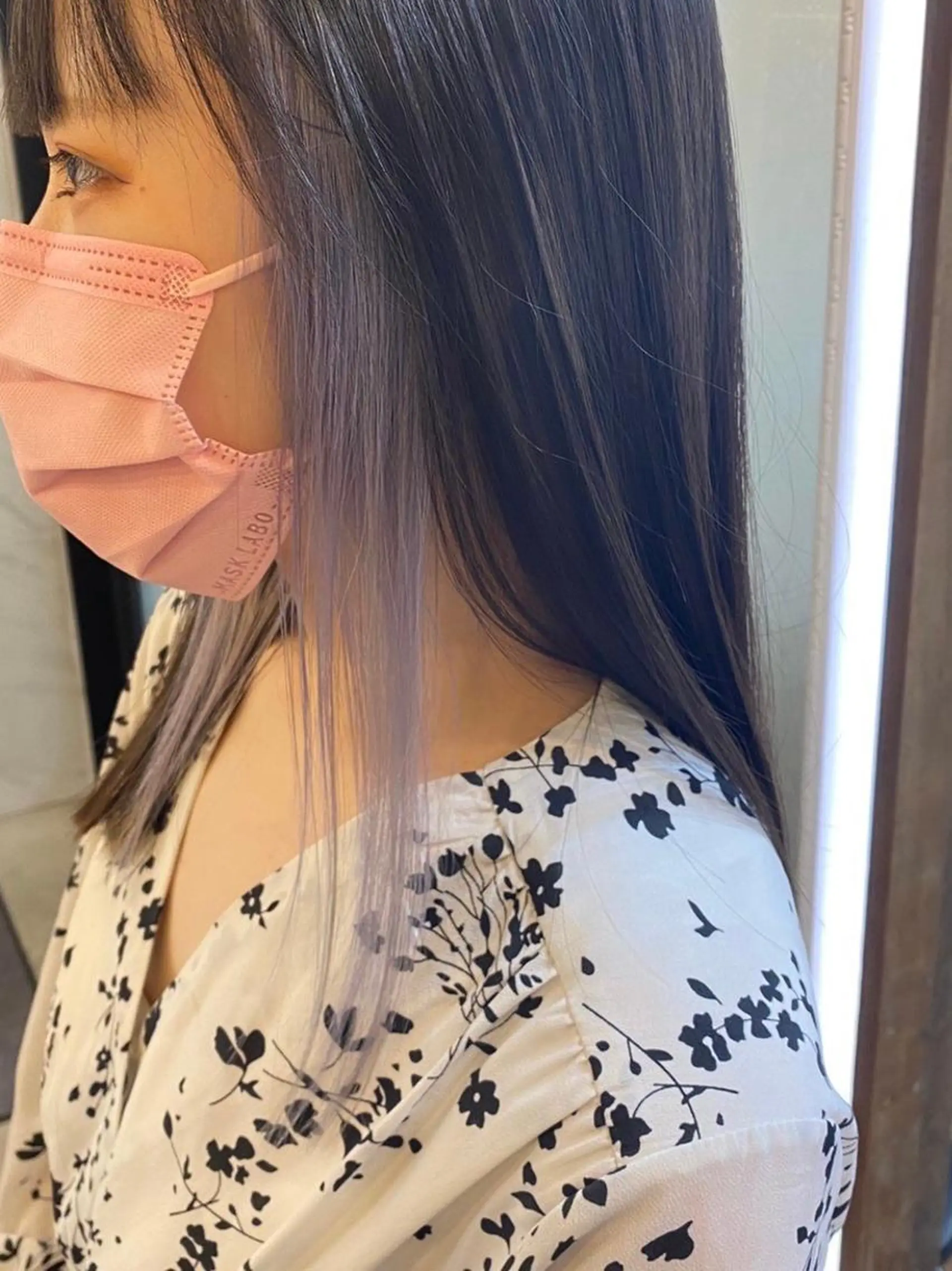 ロング カラー インナーカラー ラベンダーカラー 韓国風ヘア 🎗大槻 武士🎗のヘアスタイル