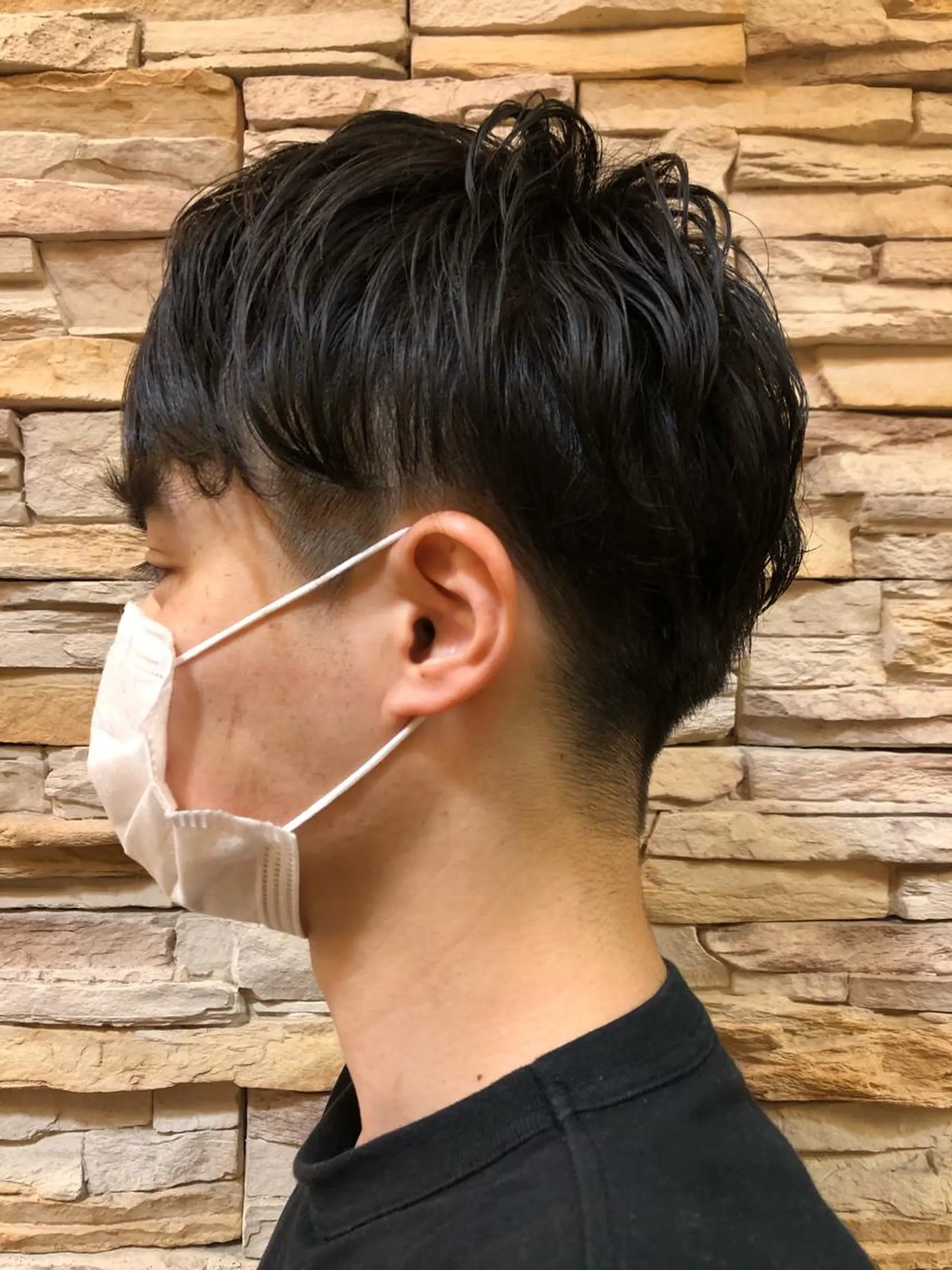 カラー パーマ メンズ 本多 美羽のヘアスタイル