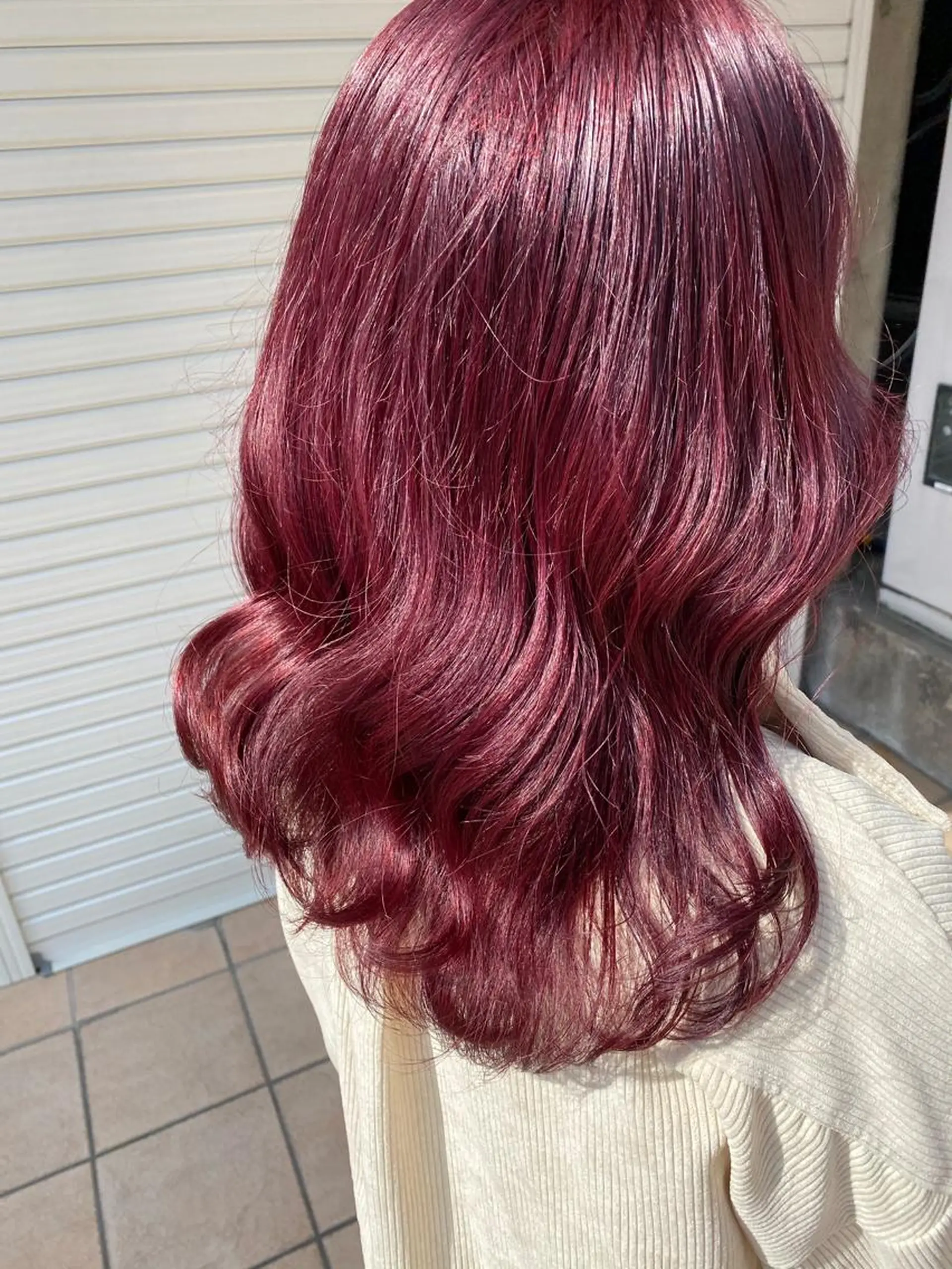 セミロング カラー 💗💗韓国レイヤー yu-ki💗💗のヘアスタイル