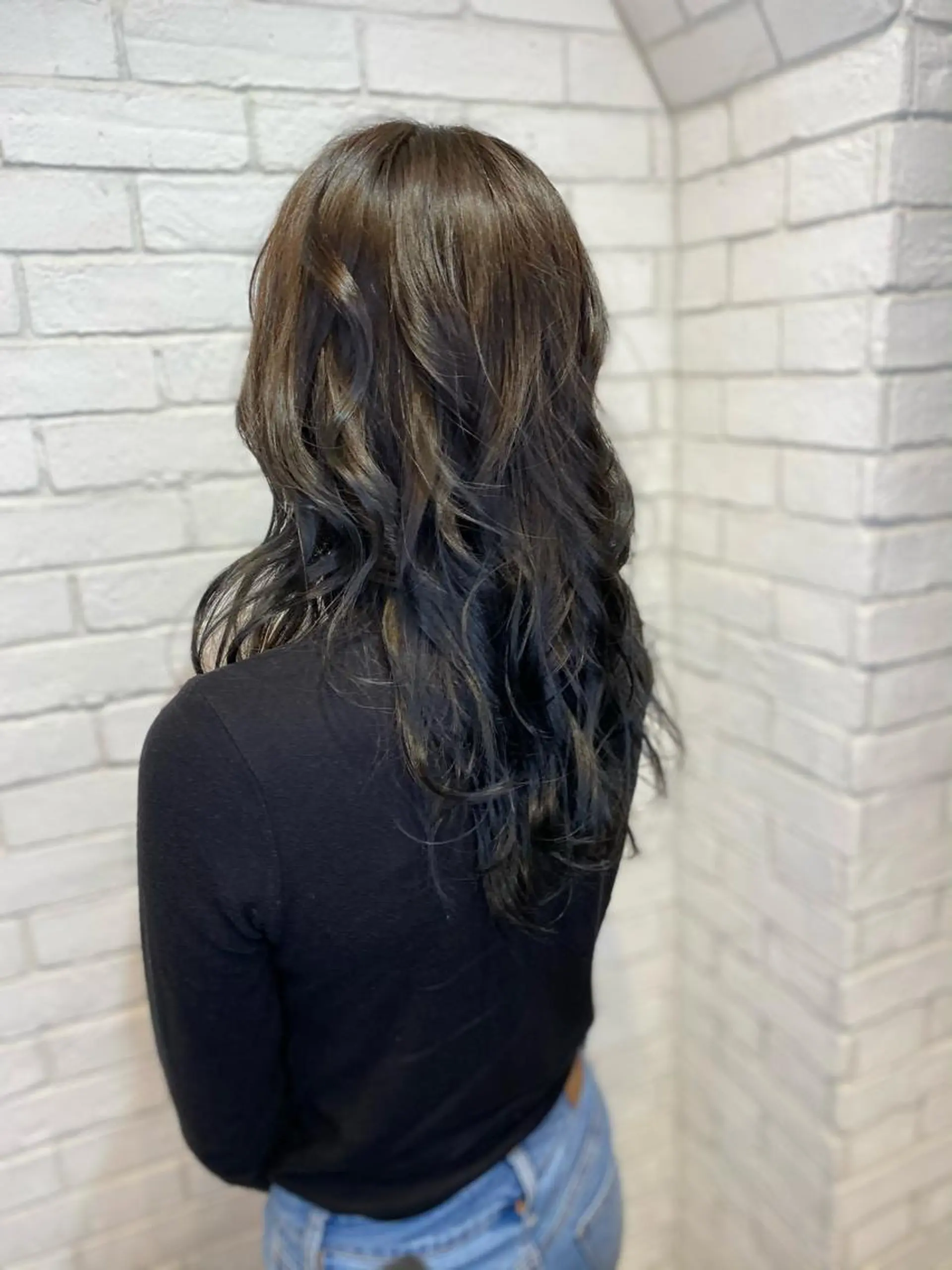 ロング カラー ヨシダ フミノリのヘアスタイル