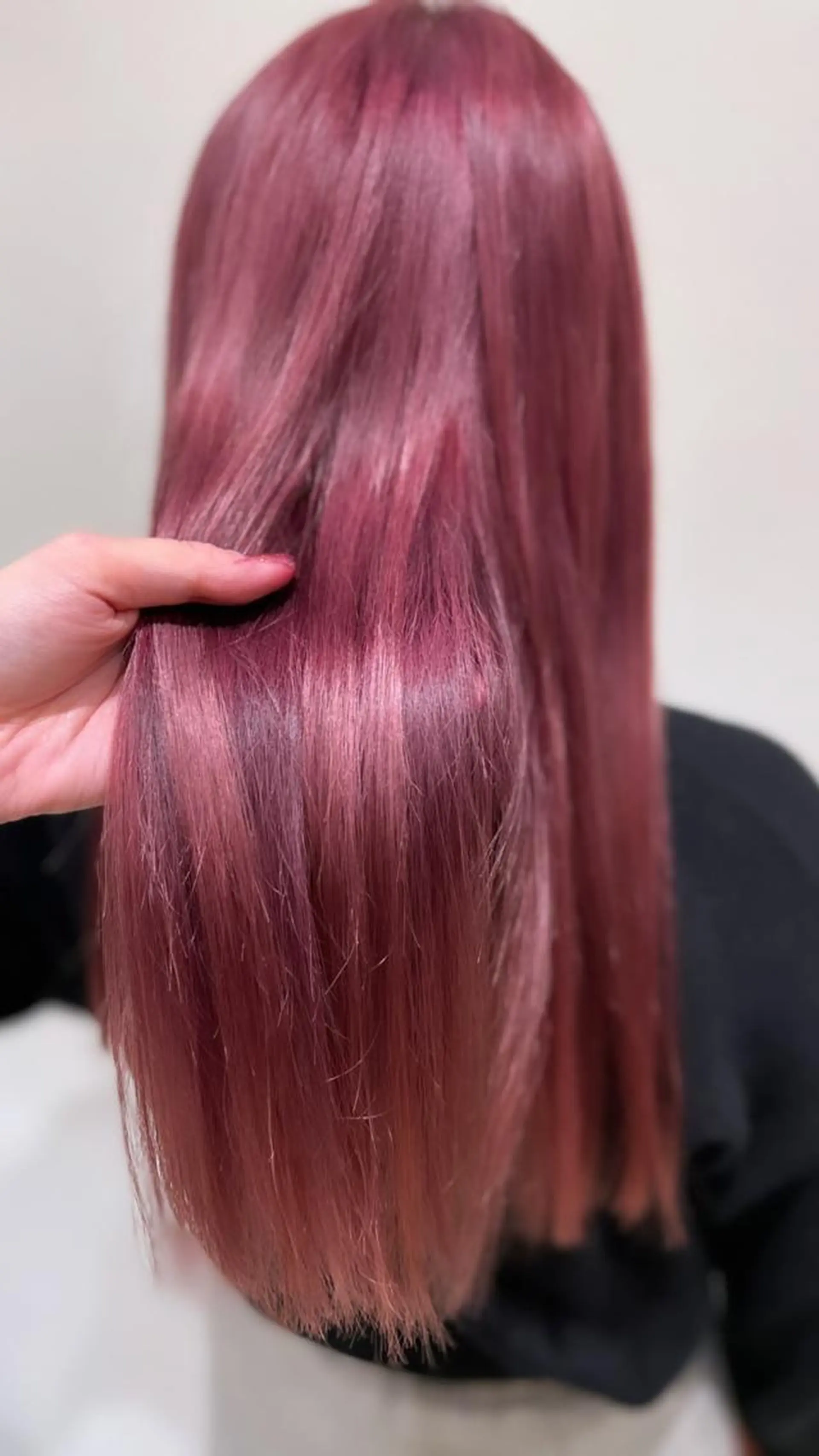 ロング カラー ブリーチ カット ヘアカラー トリートメント 横浜/韓国風/ヘアメ /ユイナ🎀のヘアスタイル