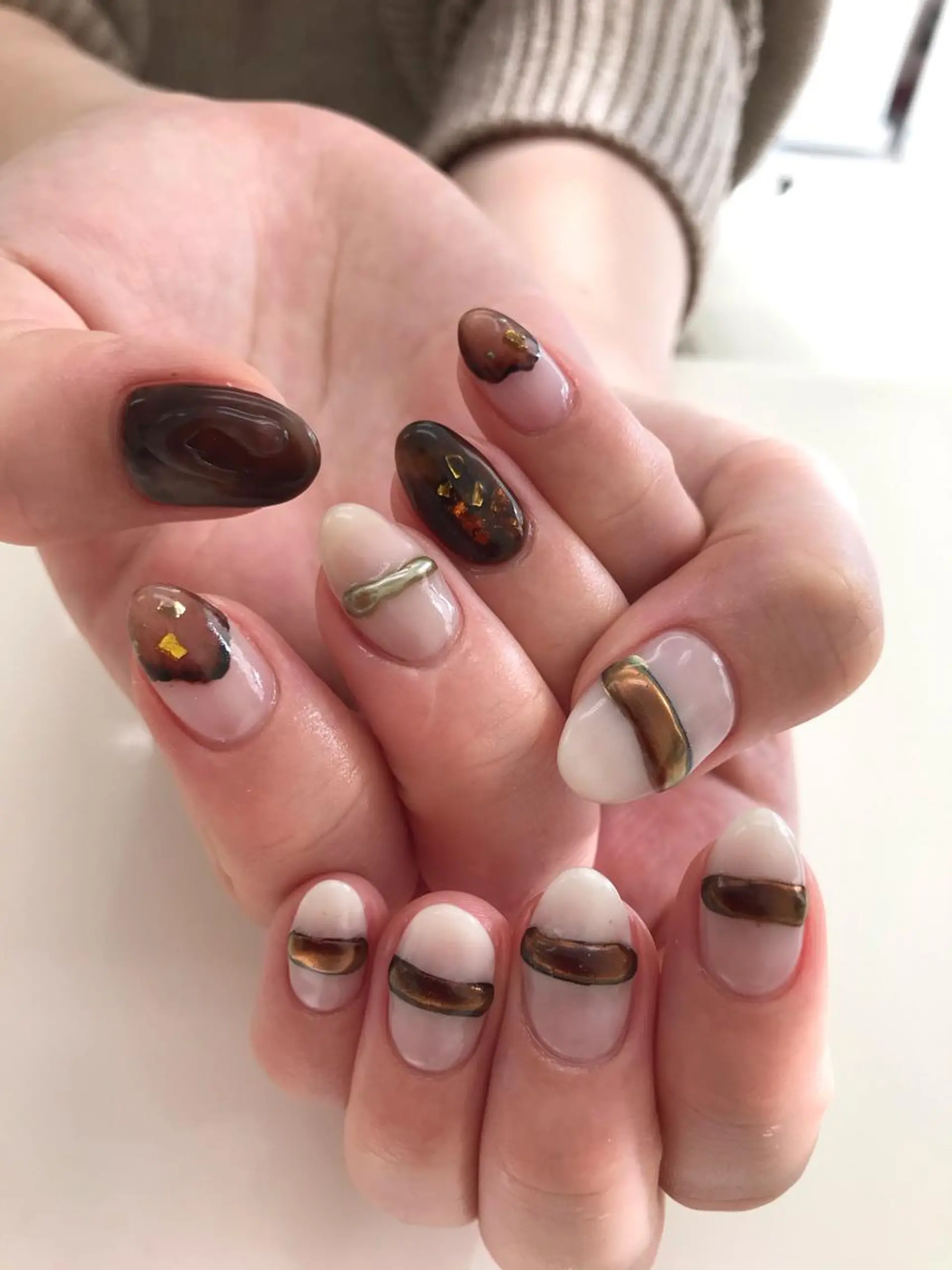 ネイル ハンドネイル Hisaka Mikiのネイルデザイン