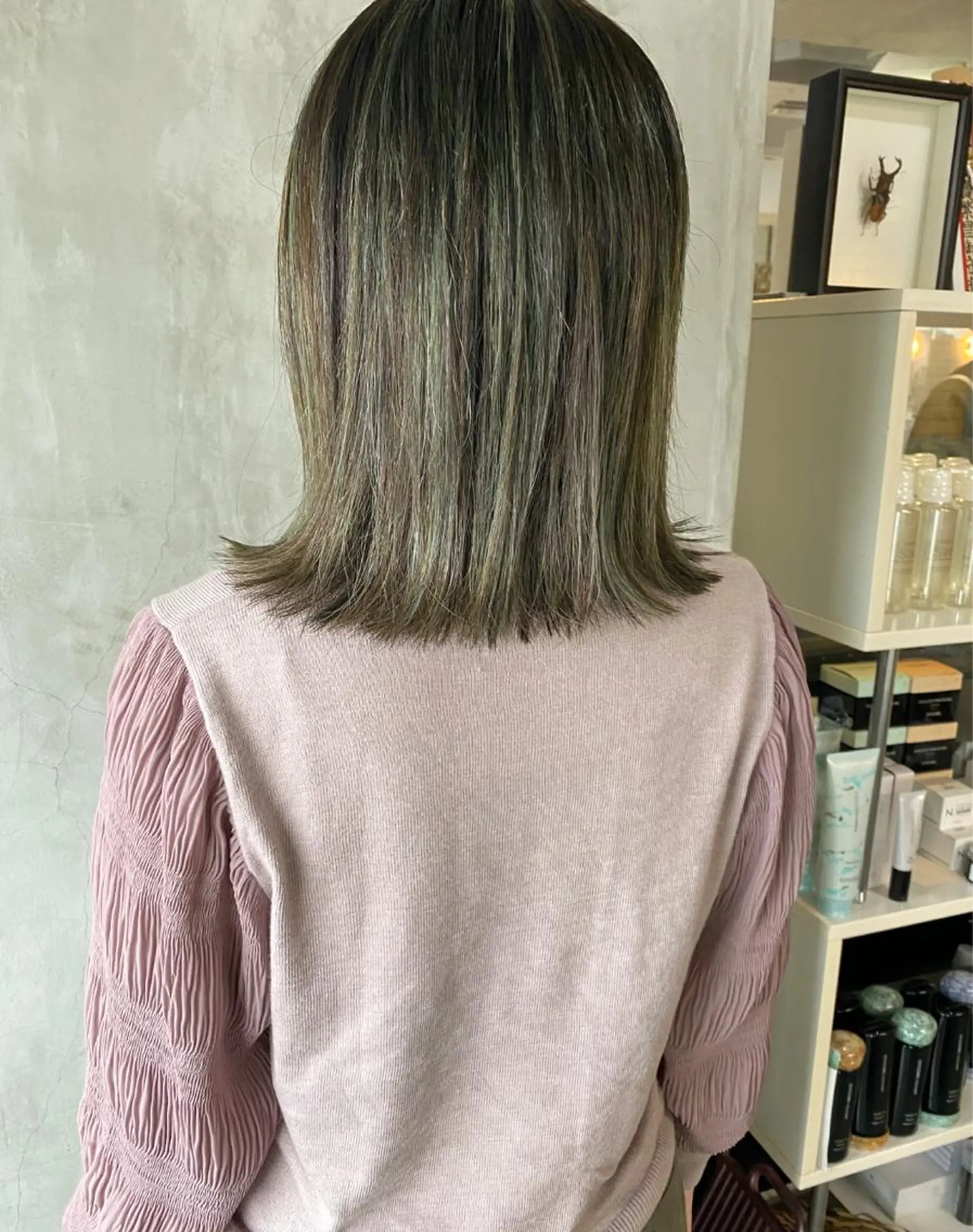 ショート カラー ヘアアレンジ stylist/蛯谷 珠里のヘアスタイル