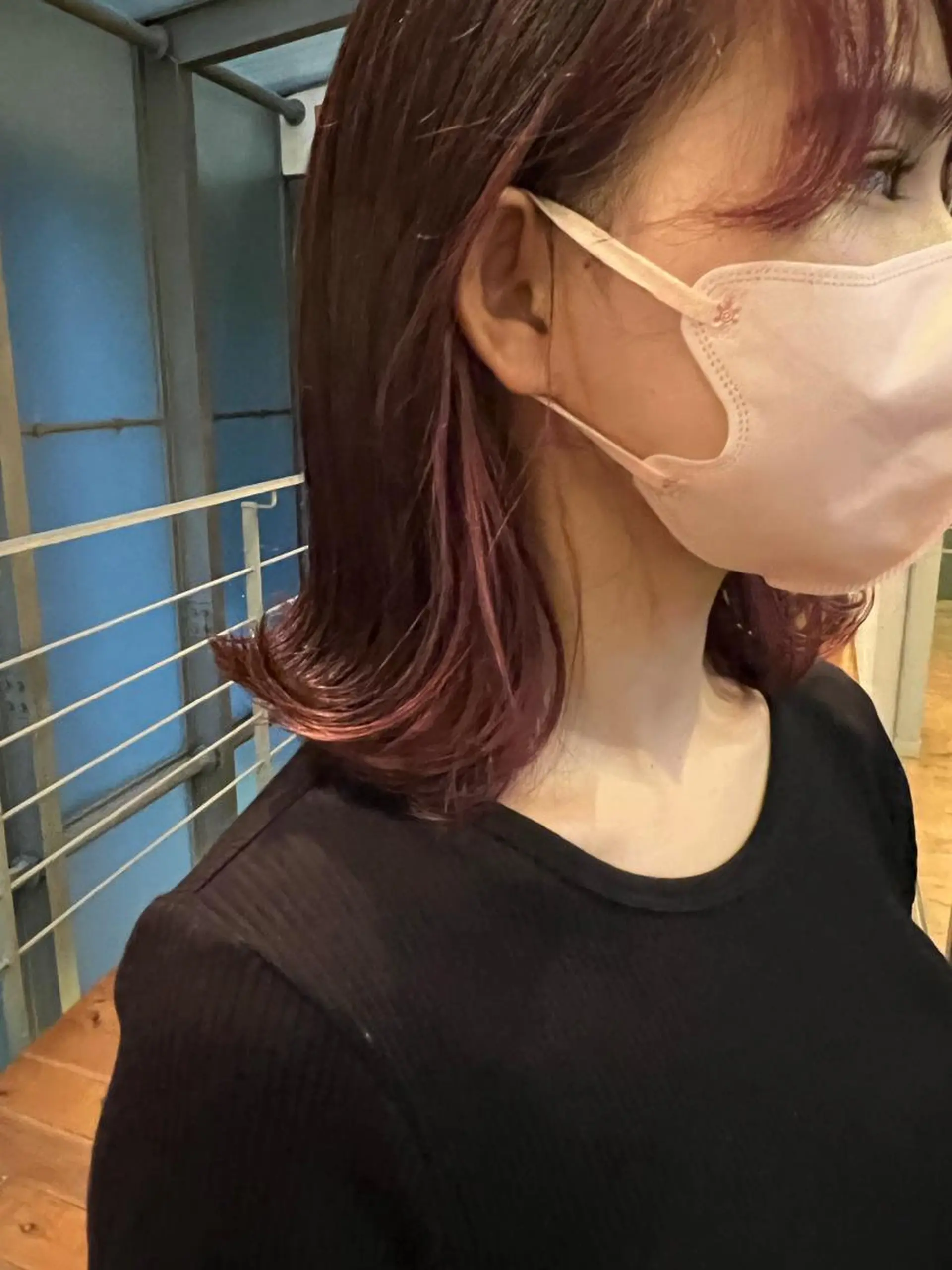 ミディアム カラー ヘアカラー トリートメント Lond strada 心斎橋所属・🍀小川大輔🍀 ボブ/ブリーチ🥇のヘアスタイル